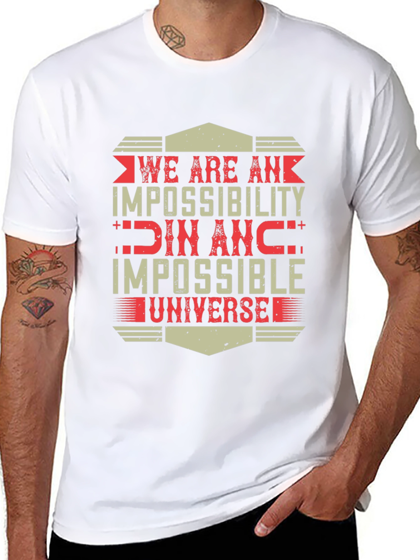 Impossibility in an Impossible Universe Graphic Tee