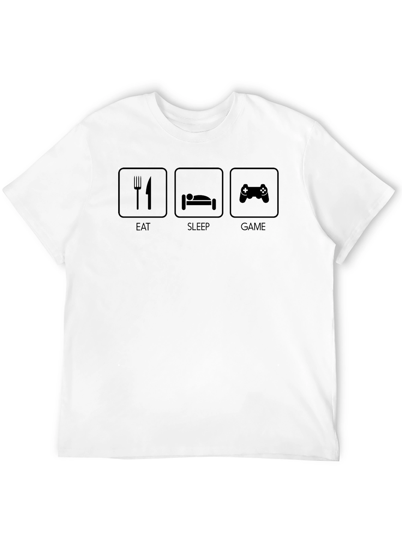 Eat Sleep Game T-Shirt - Gamer Lifestyle Tee