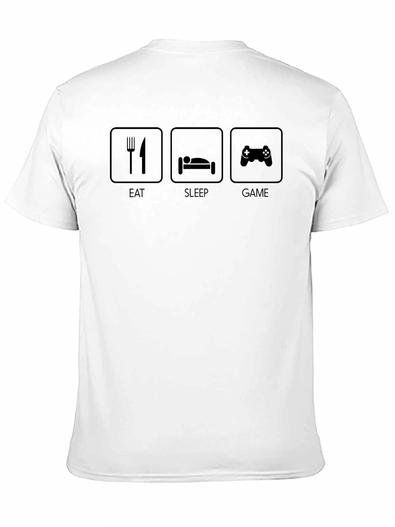Eat Sleep Game T-Shirt - Gamer Lifestyle Tee