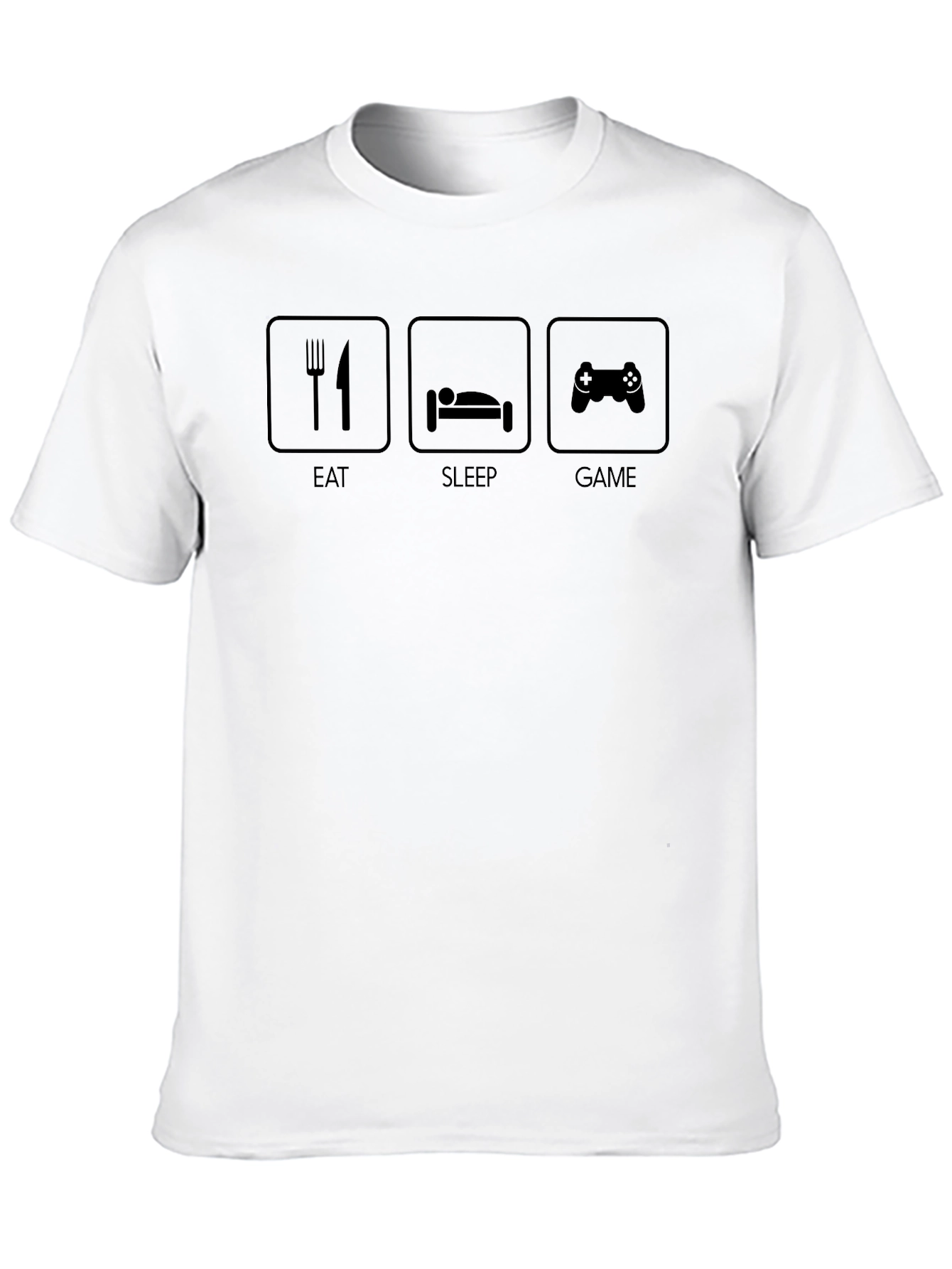 Eat Sleep Game T-Shirt - Gamer Lifestyle Tee