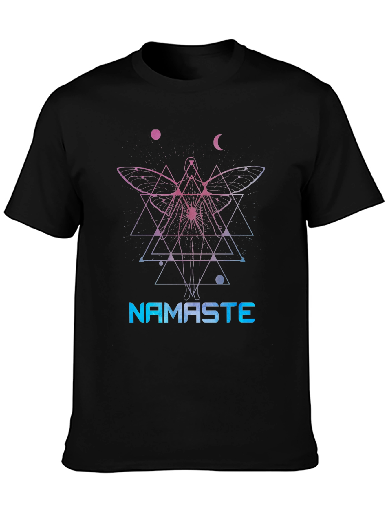 Namaste Graphic T-Shirt - Spiritual Style