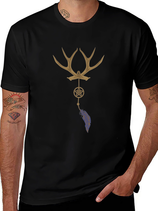 Antler Dreamcatcher Graphic T-Shirt