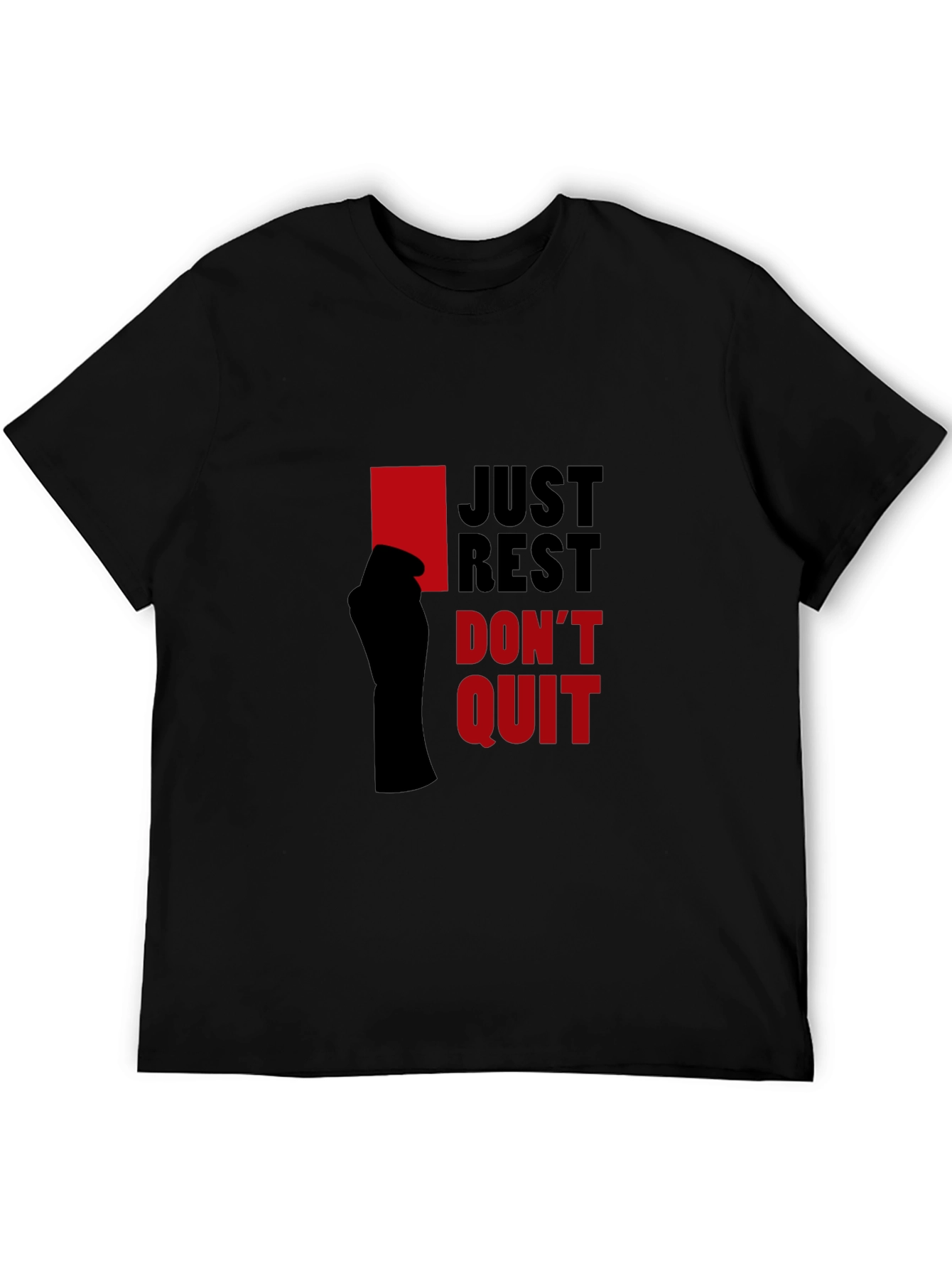Just Rest Dont Quit Graphic Tee