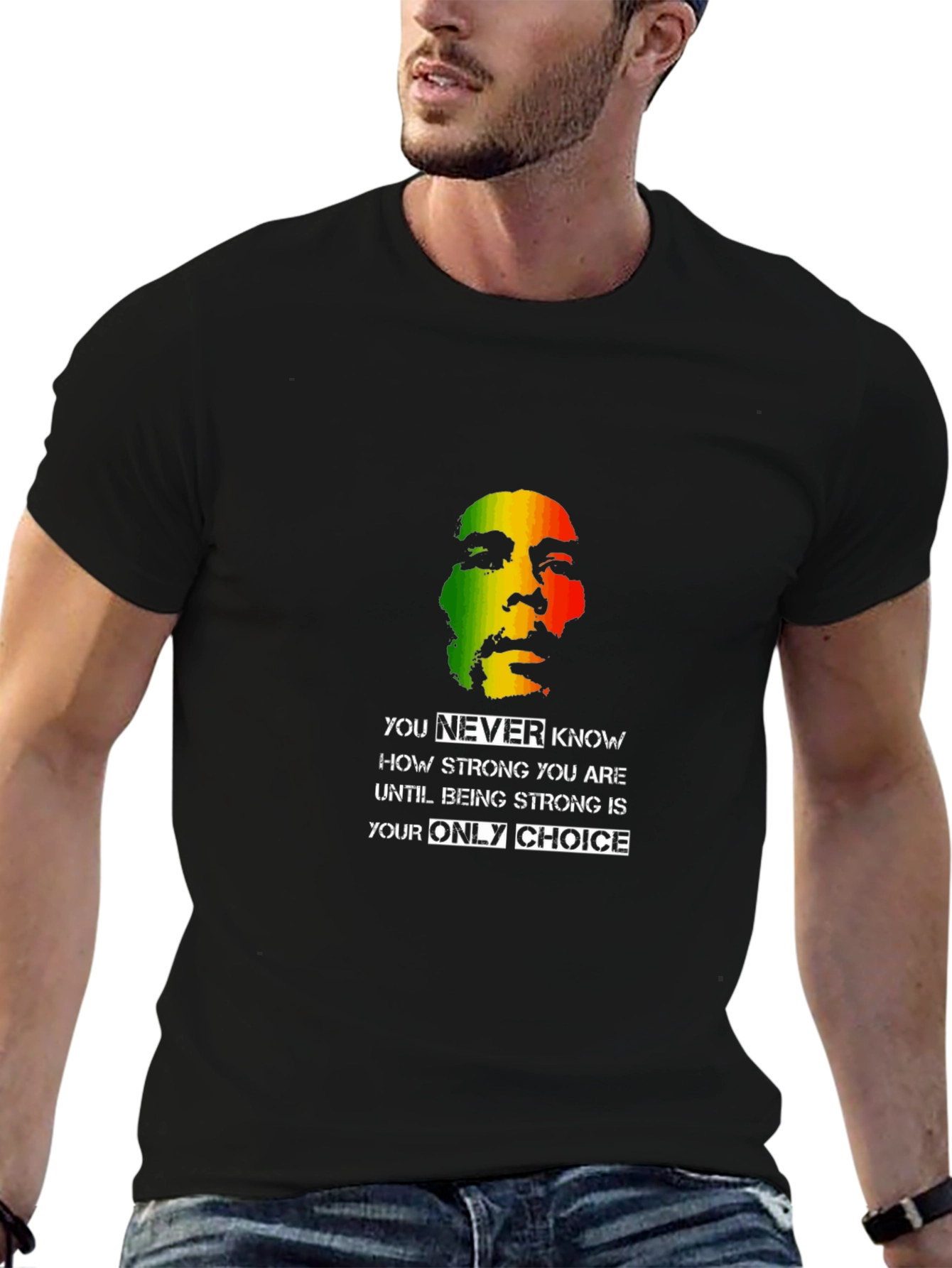 Bob Marley Only Choice Graphic T-Shirt