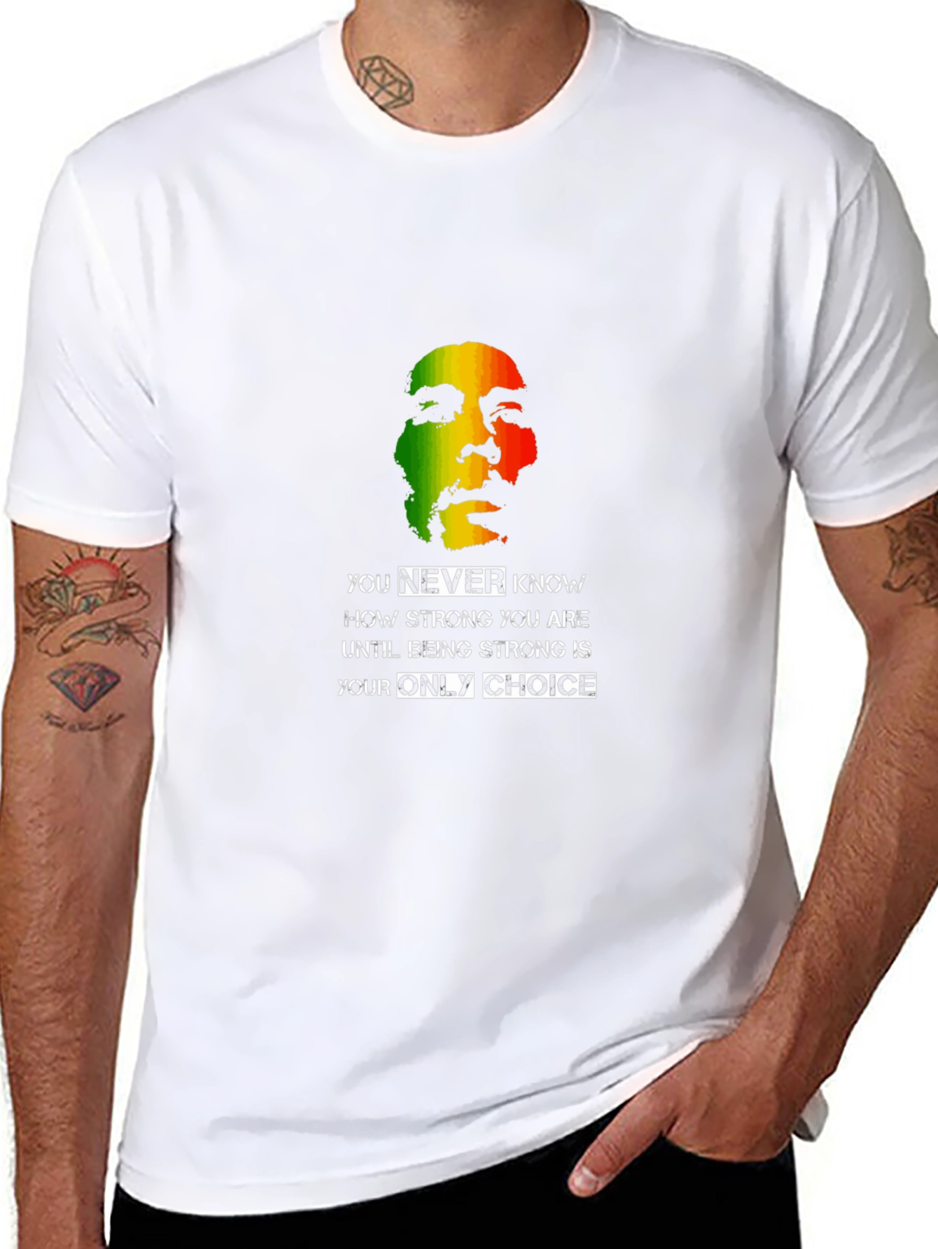 Bob Marley Only Choice Graphic T-Shirt
