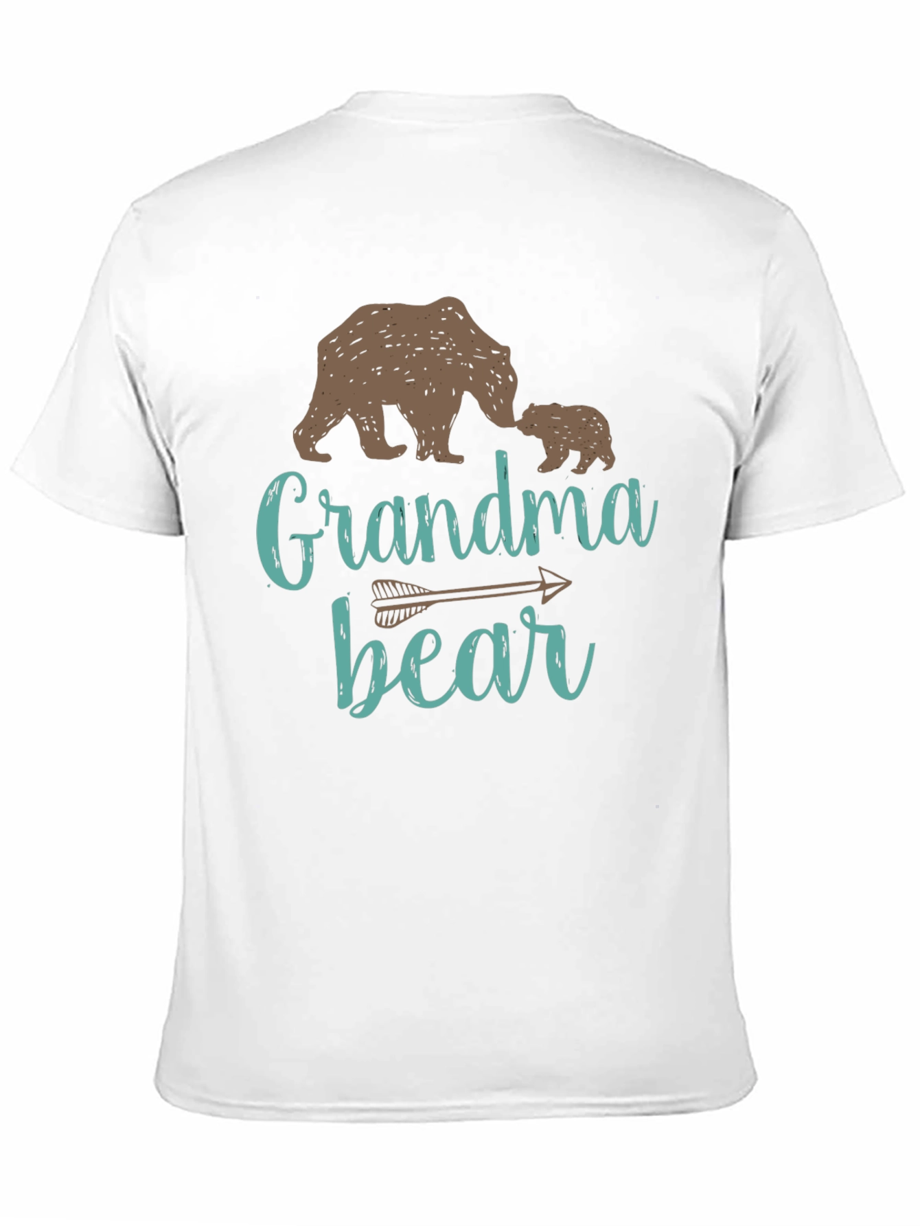Grandma Bear Graphic T-Shirt