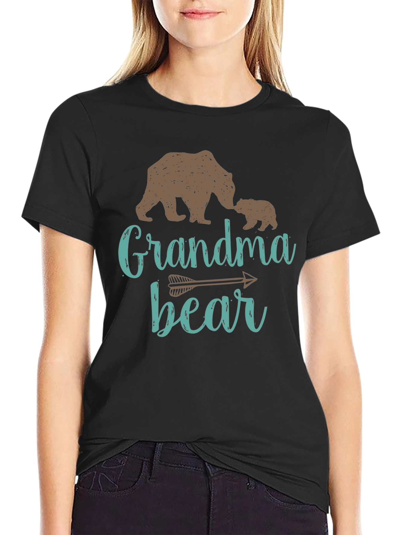 Grandma Bear Graphic T-Shirt