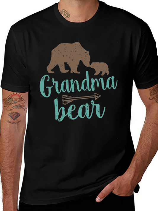 Grandma Bear Graphic T-Shirt