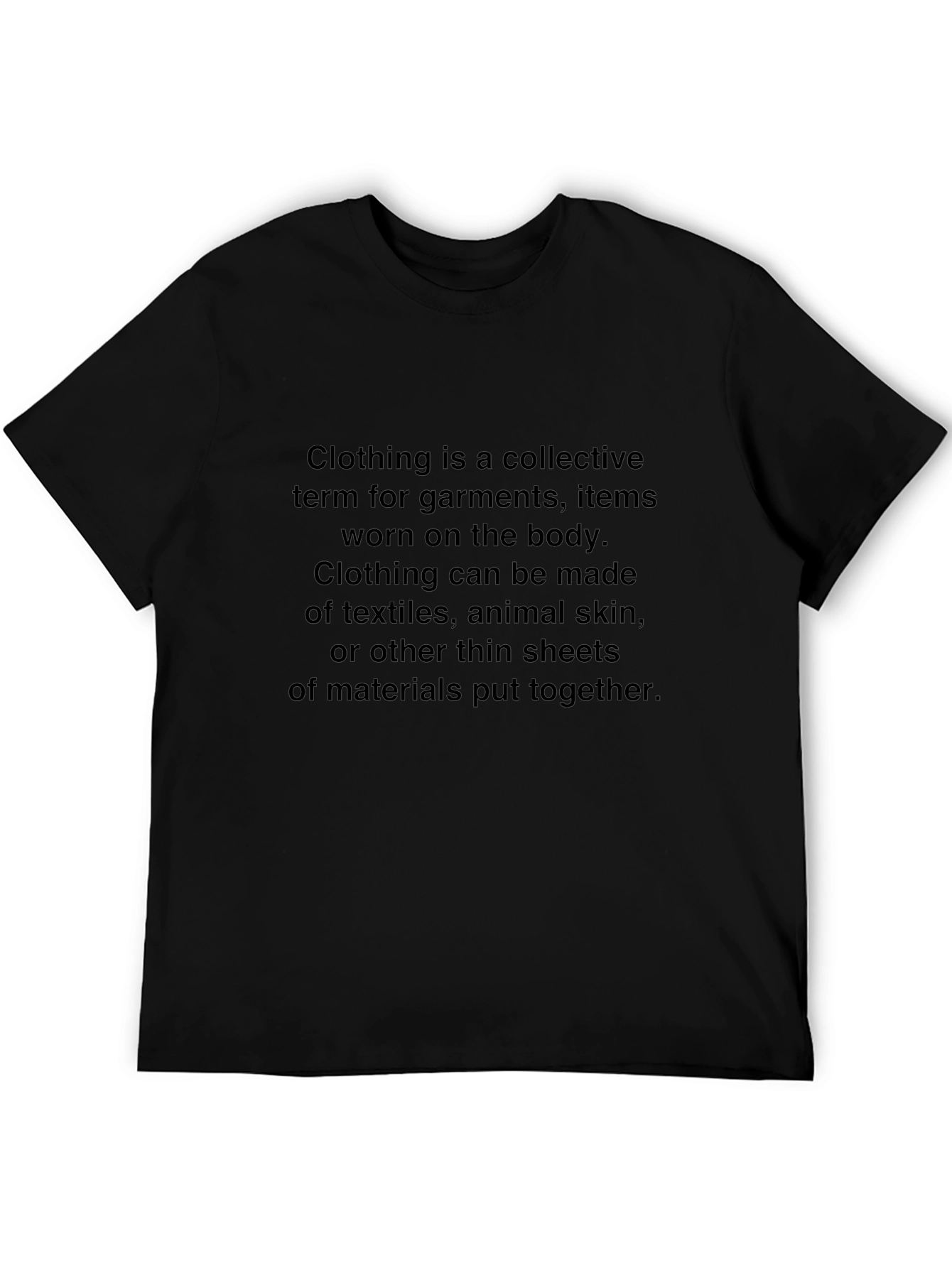 Statement T-Shirt - Clothing Definition