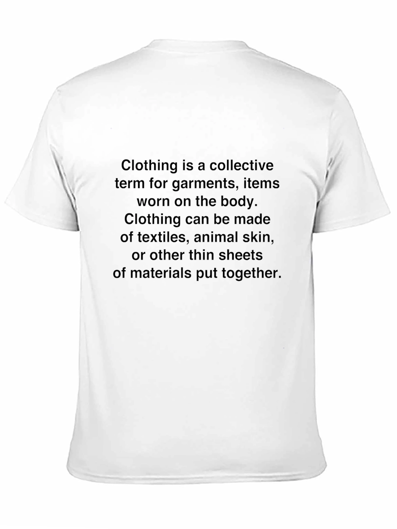 Statement T-Shirt - Clothing Definition