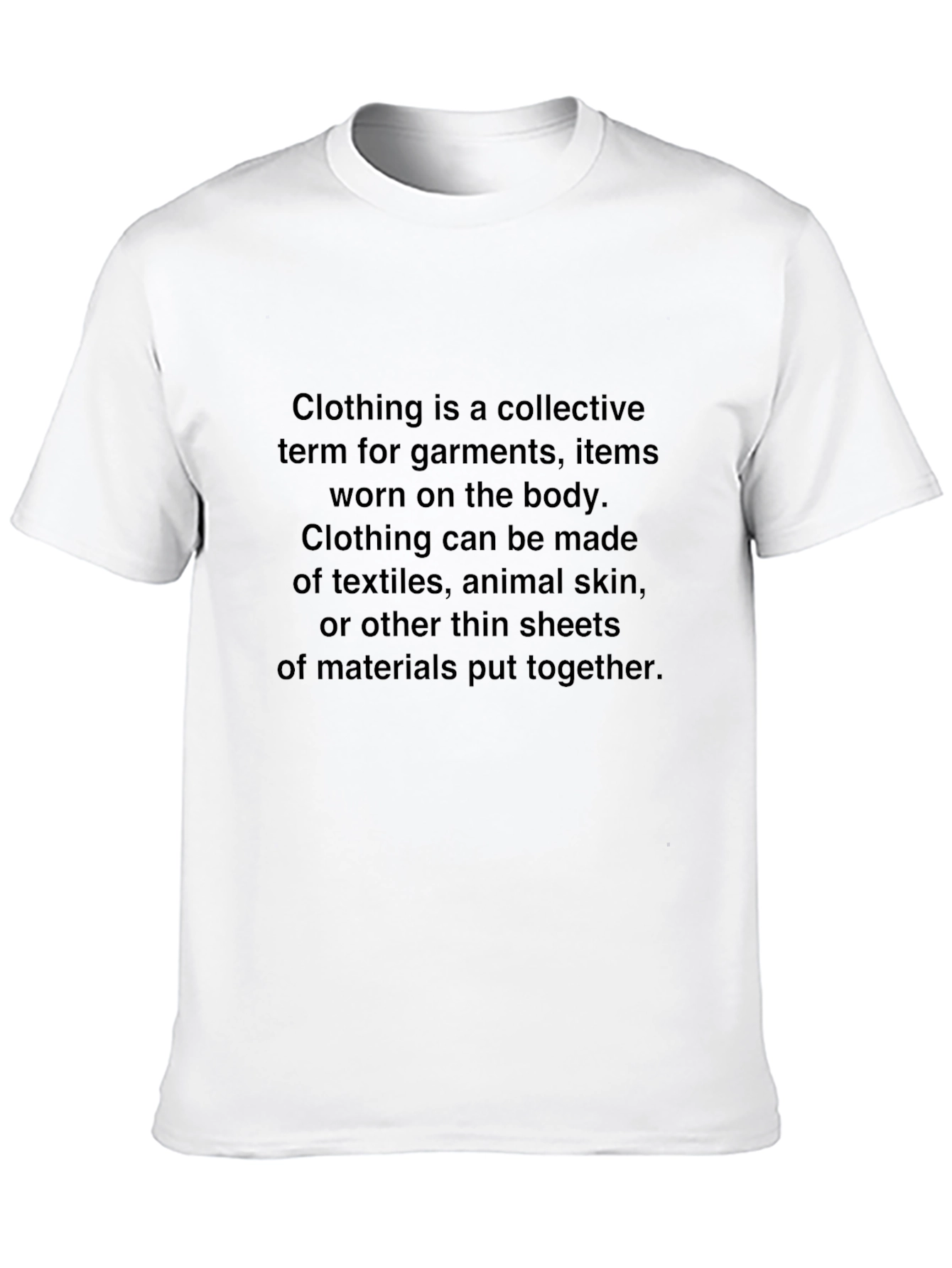 Statement T-Shirt - Clothing Definition