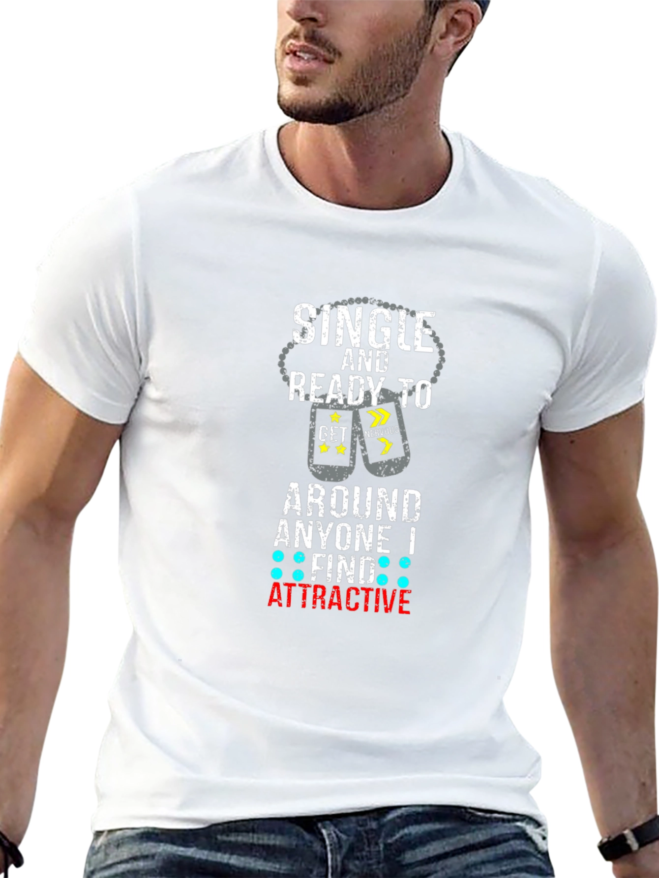 Single & Ready T-Shirt - Humorous Graphic Tee