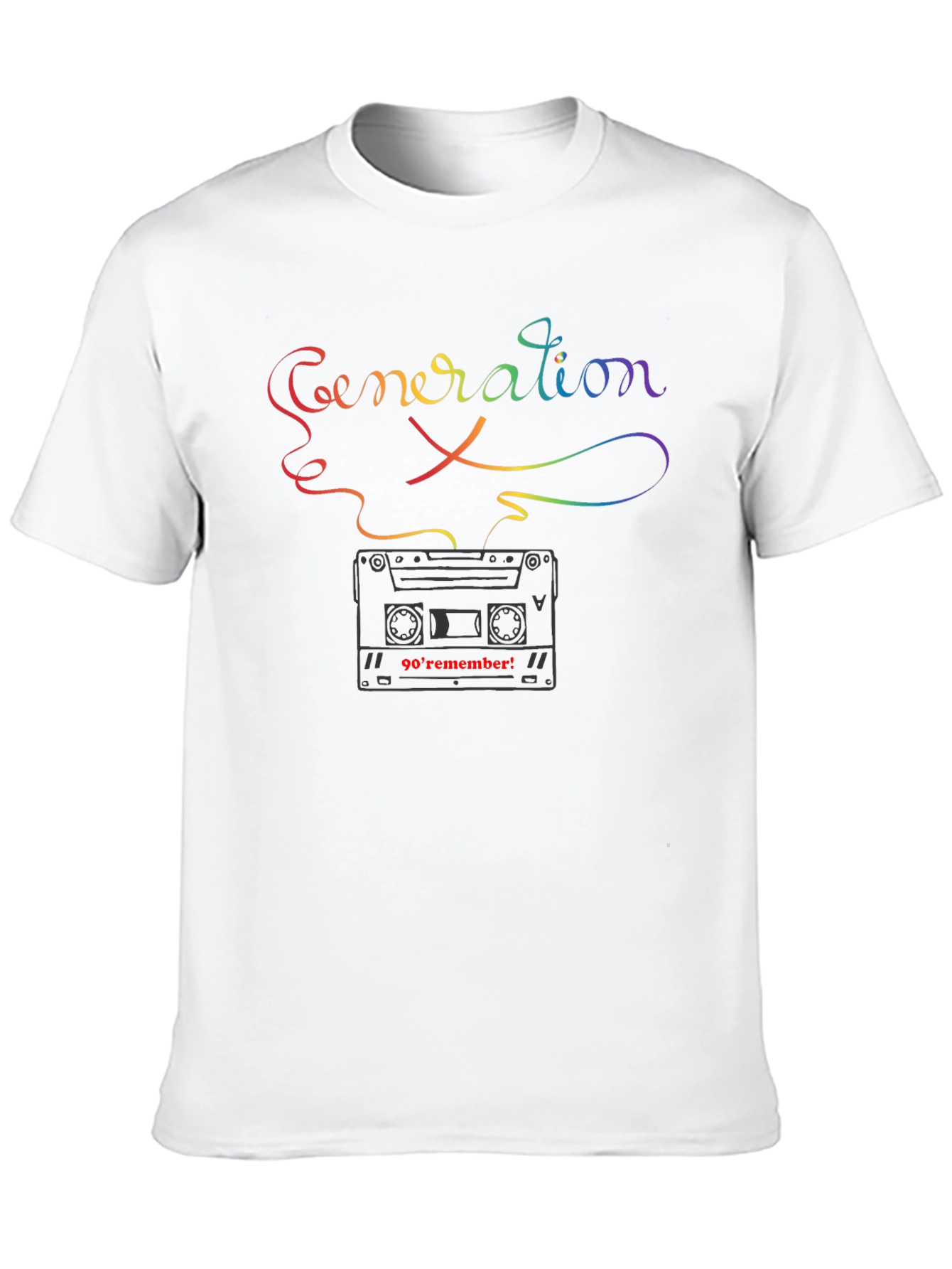 Generation X Cassette Tape Graphic Tee
