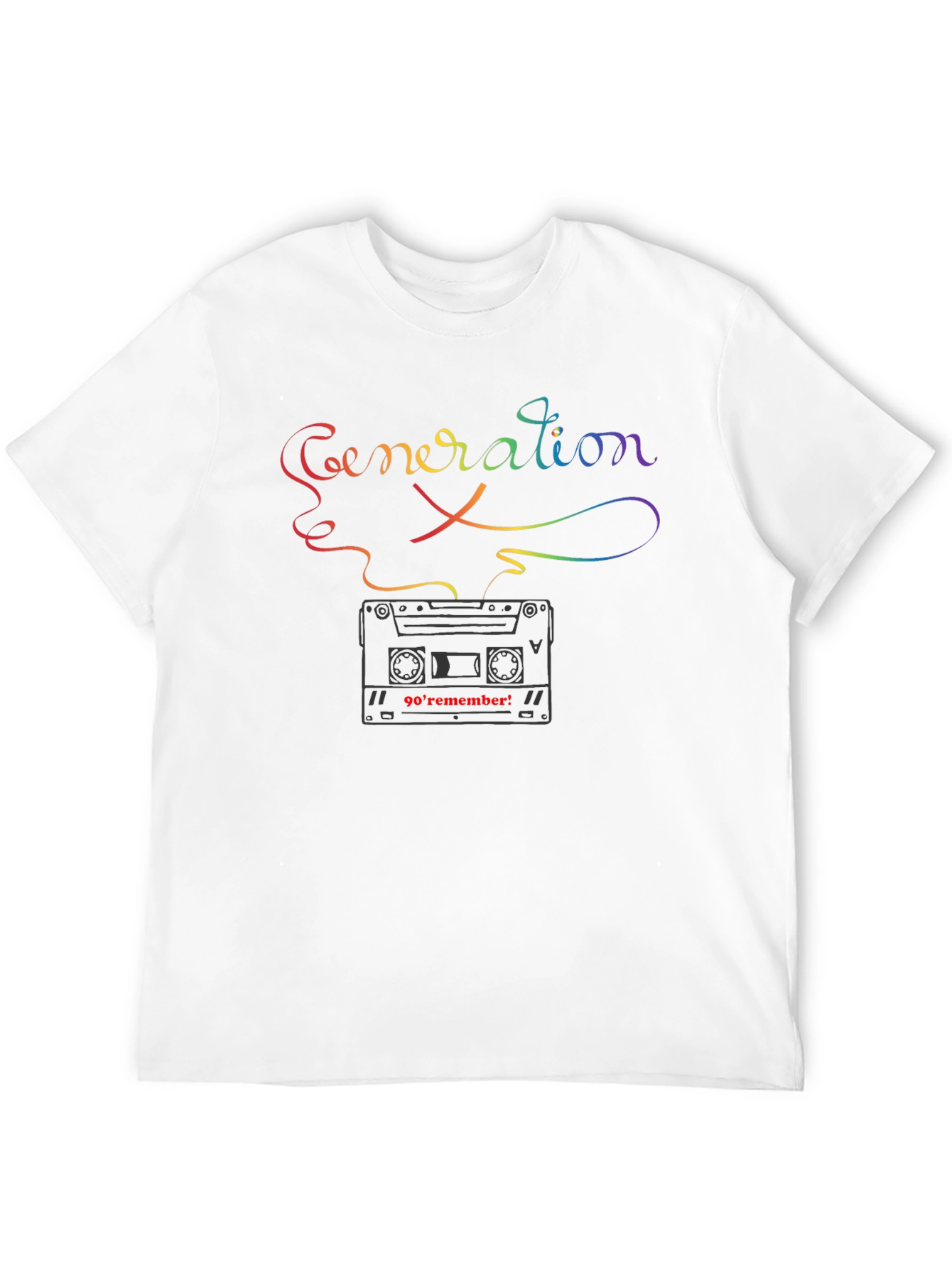 Generation X Cassette Tape Graphic Tee