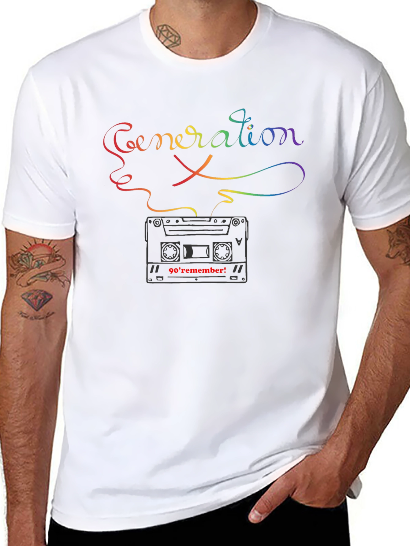 Generation X Cassette Tape Graphic Tee