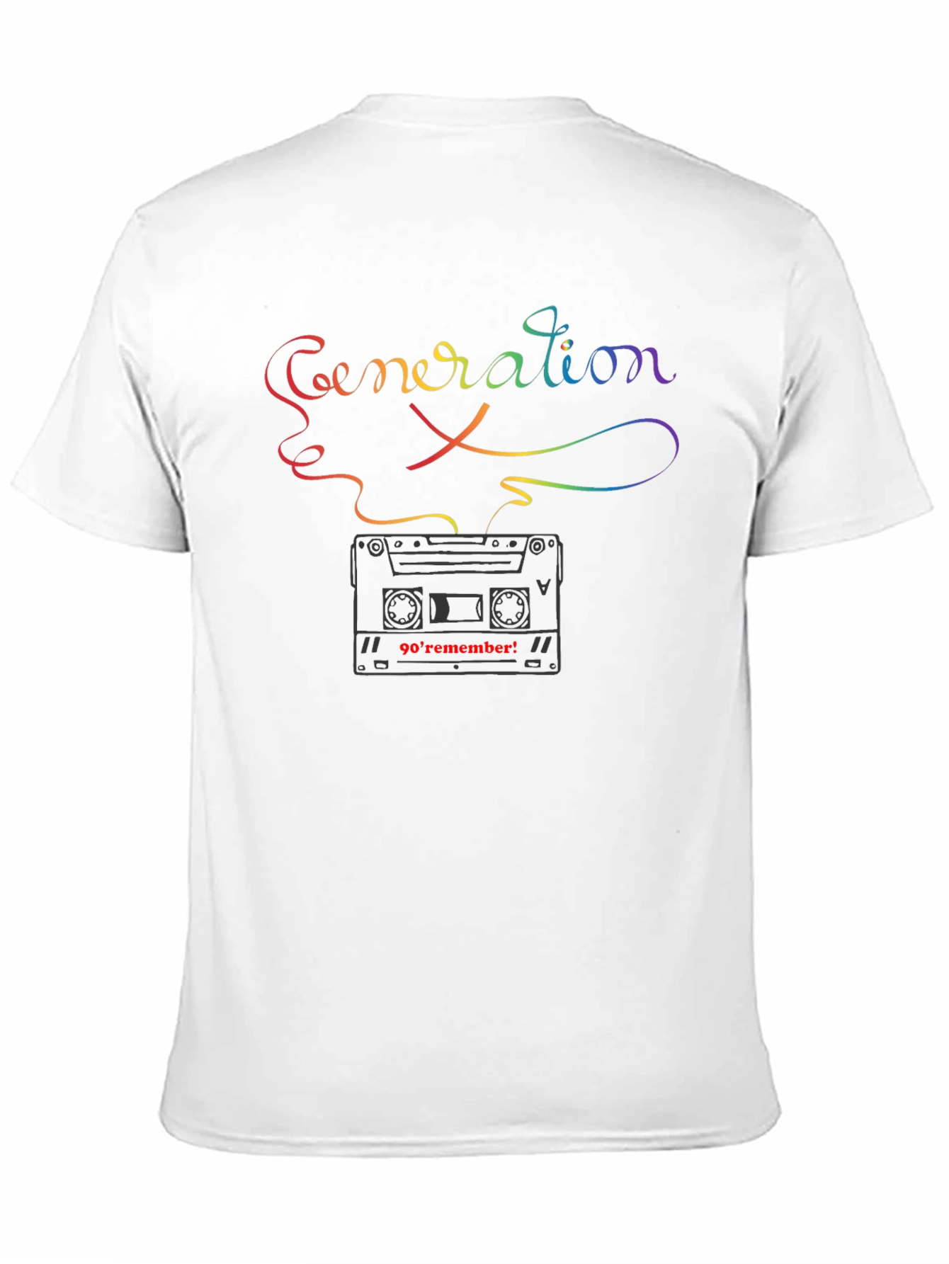 Generation X Cassette Tape Graphic Tee