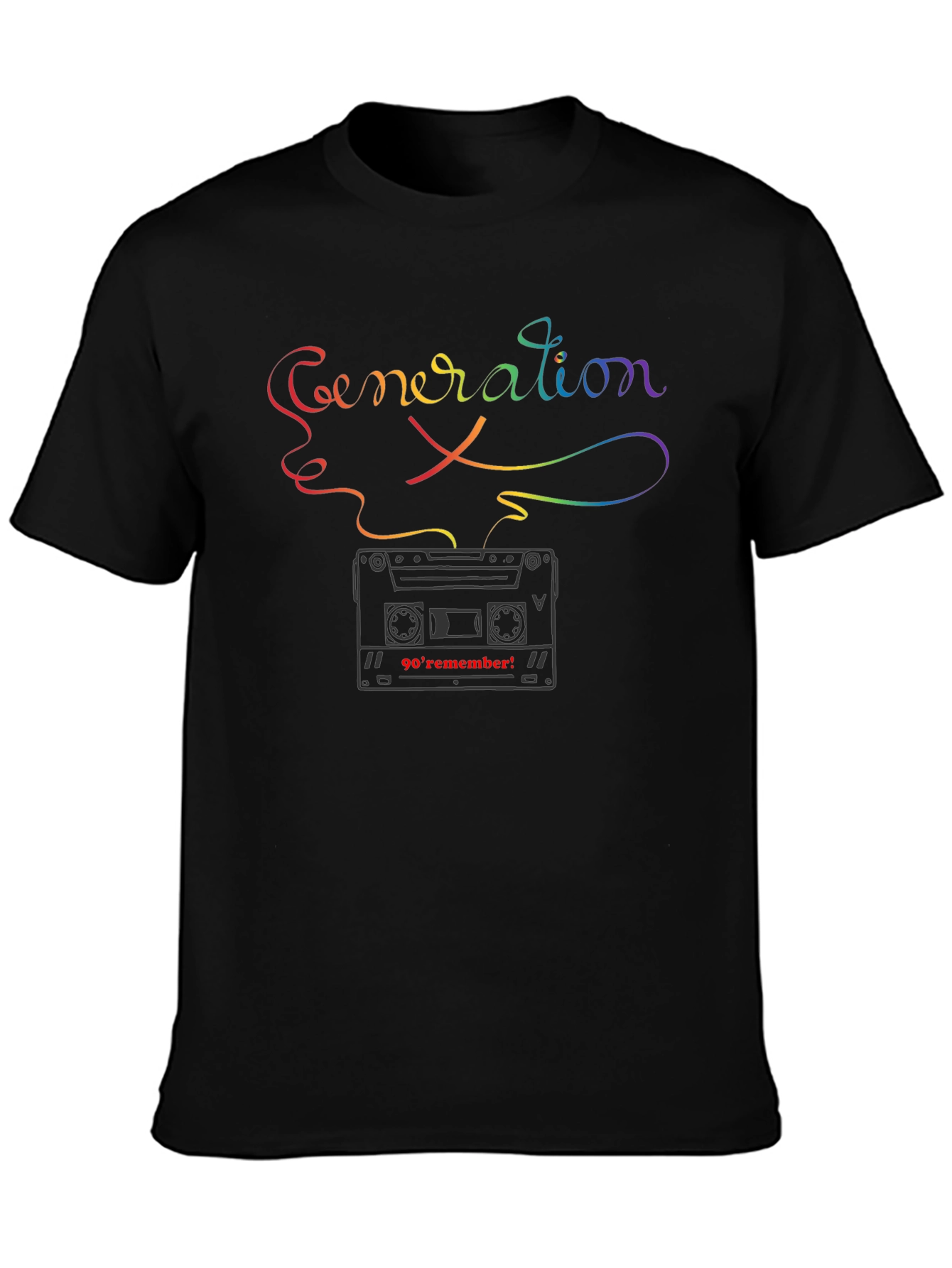 Generation X Cassette Tape Graphic Tee
