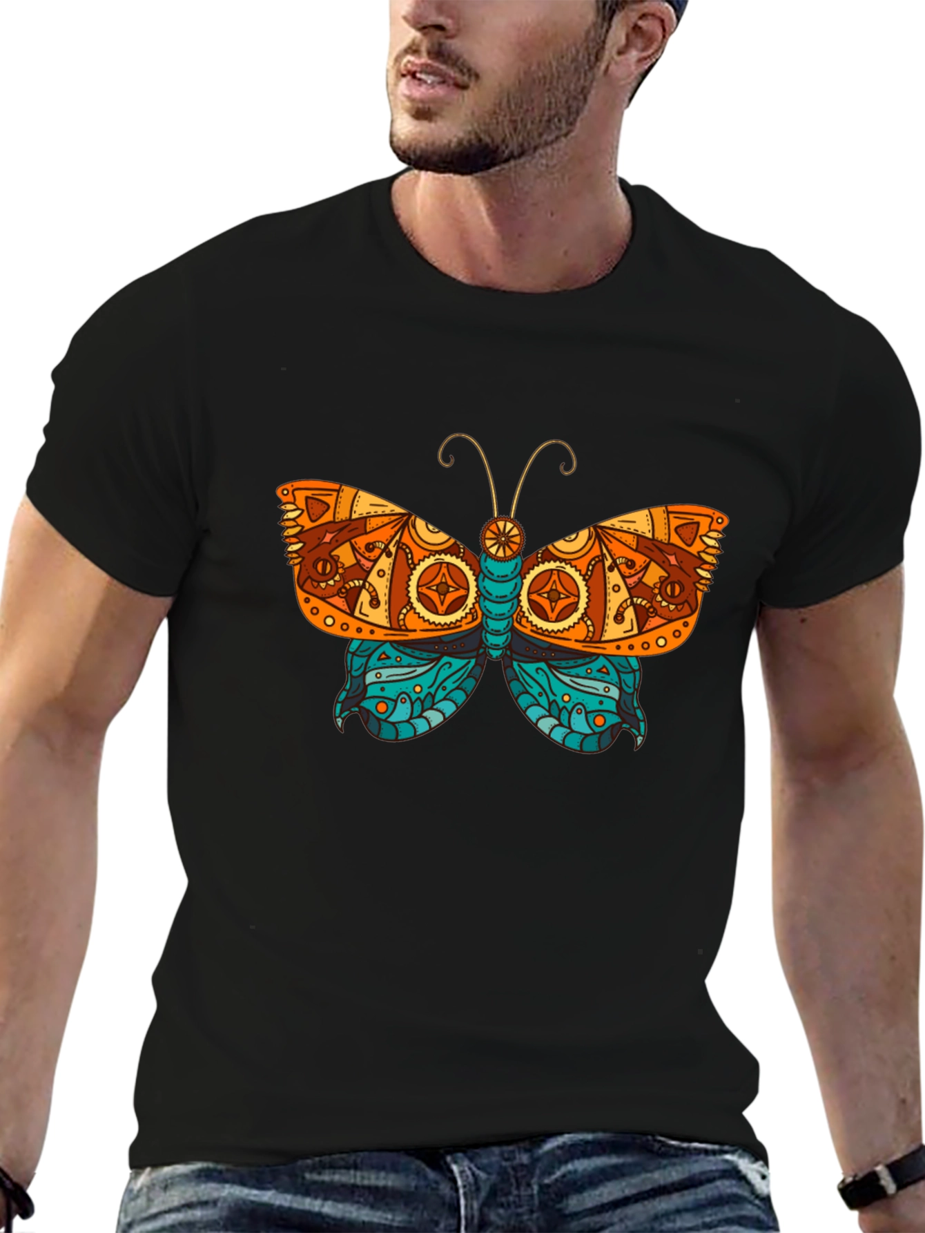 Butterfly Graphic T-Shirt