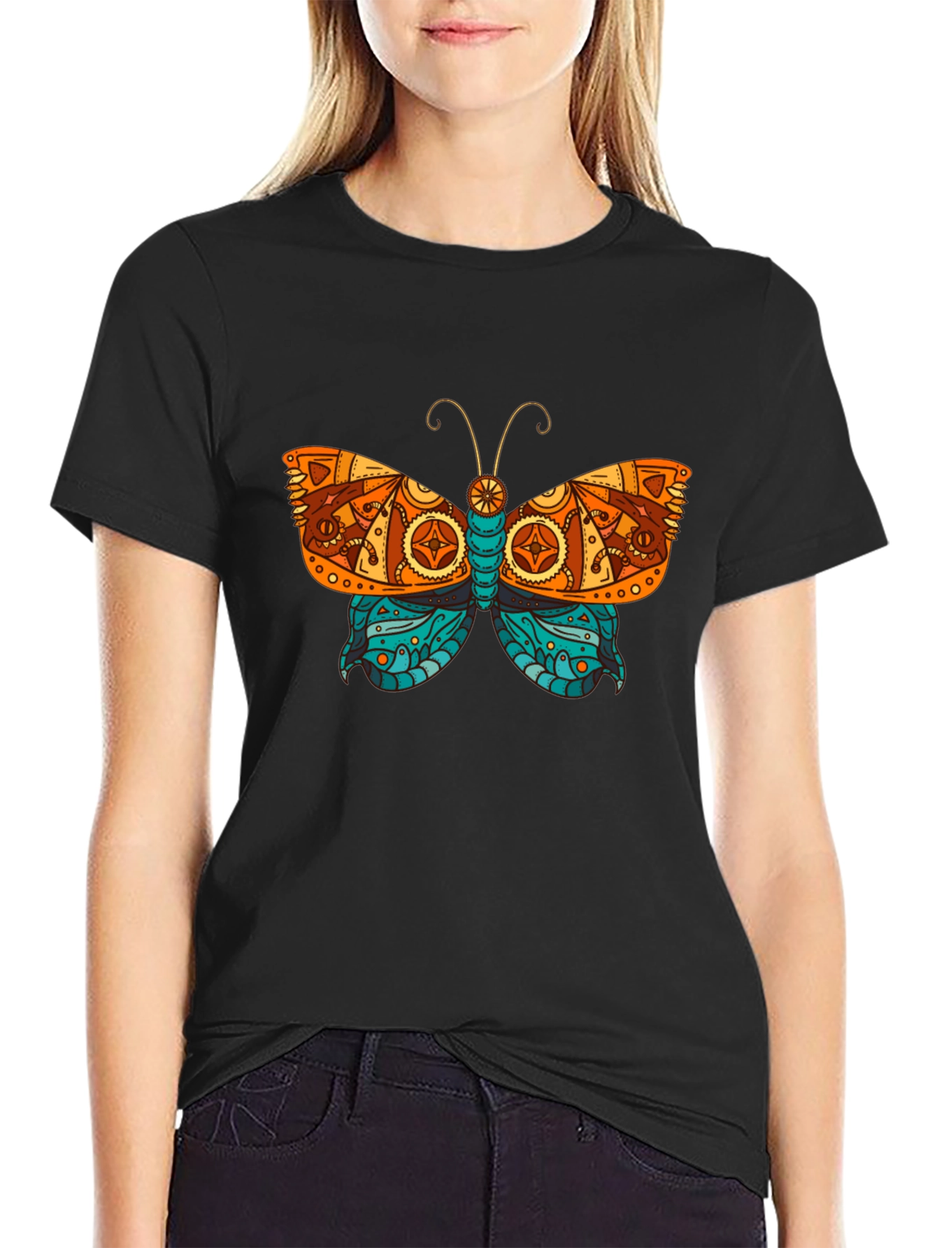 Butterfly Graphic T-Shirt