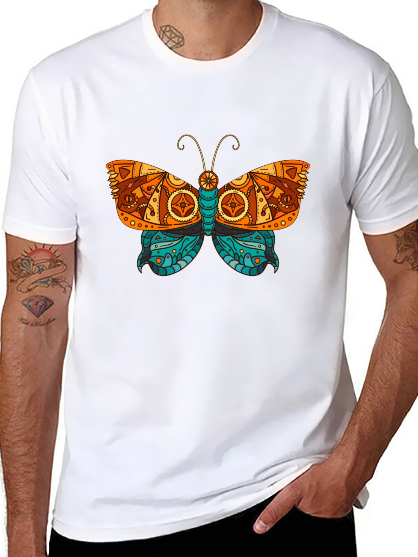 Butterfly Graphic T-Shirt
