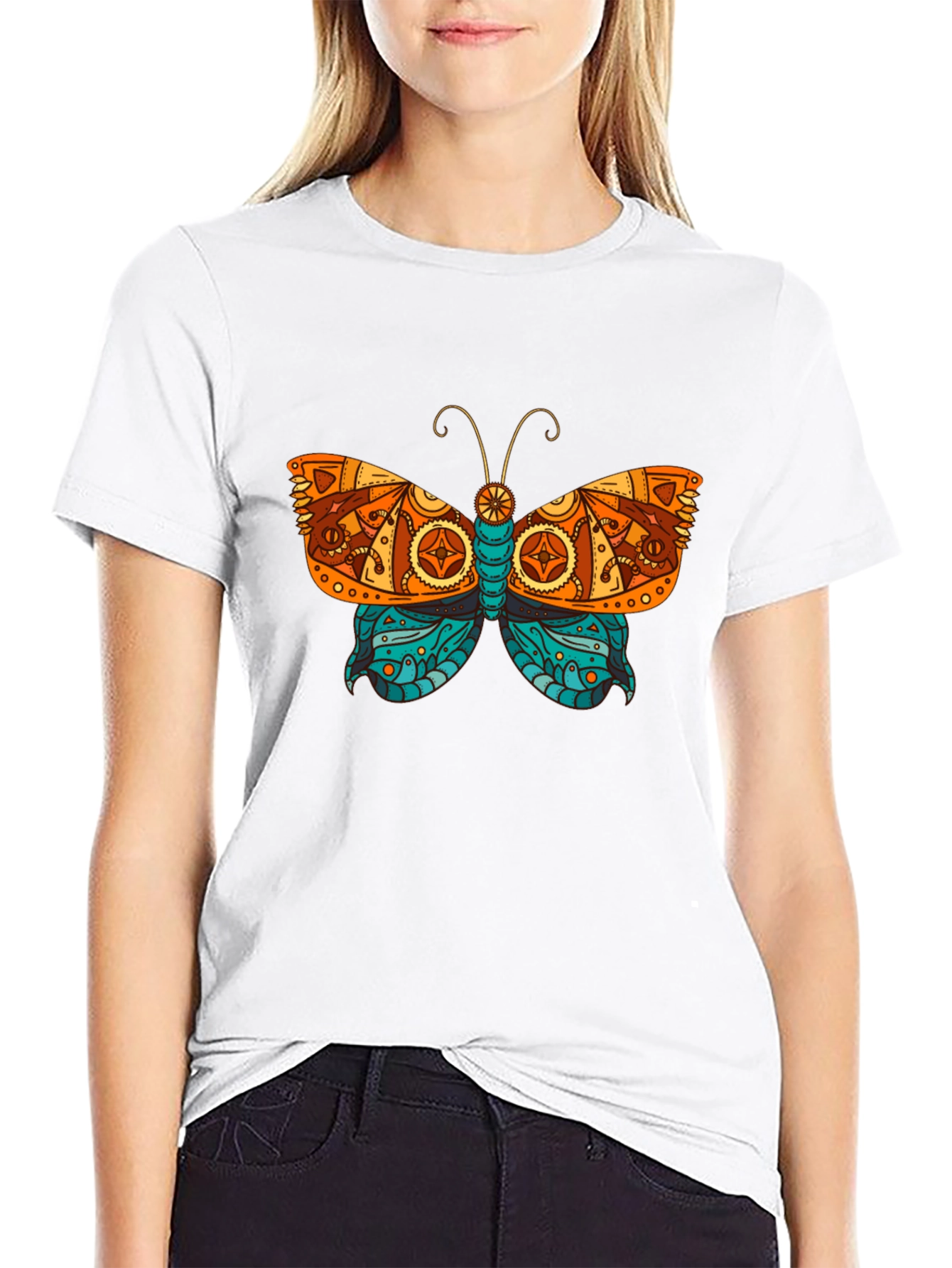 Butterfly Graphic T-Shirt