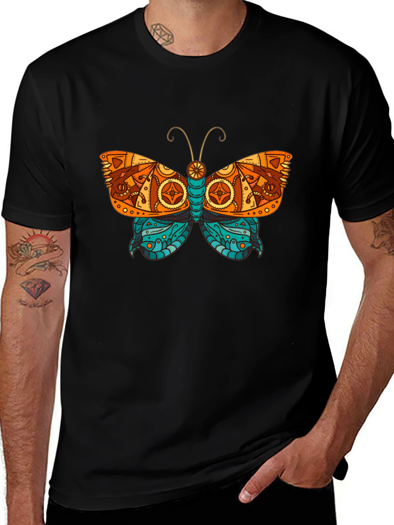 Butterfly Graphic T-Shirt