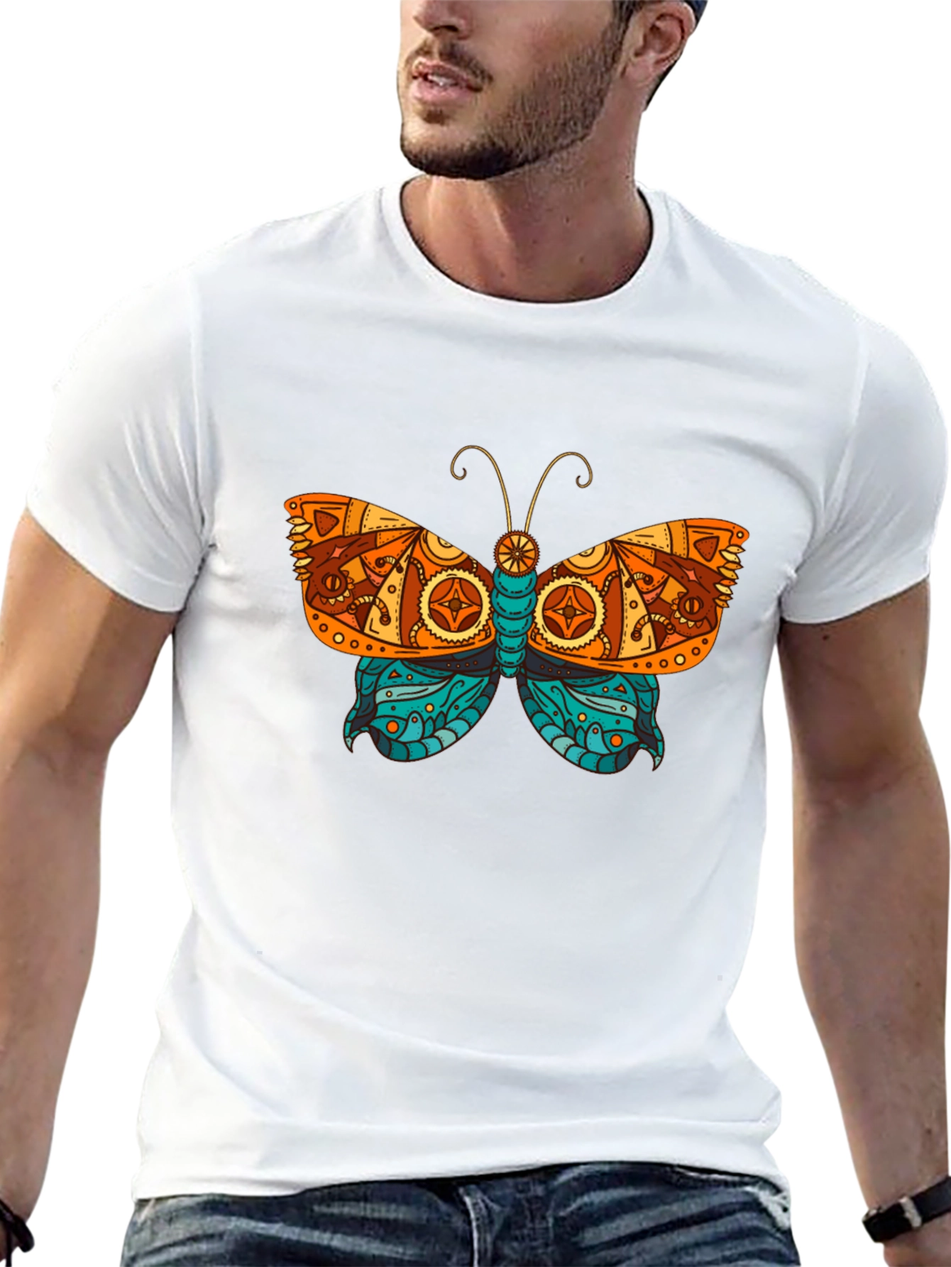 Butterfly Graphic T-Shirt