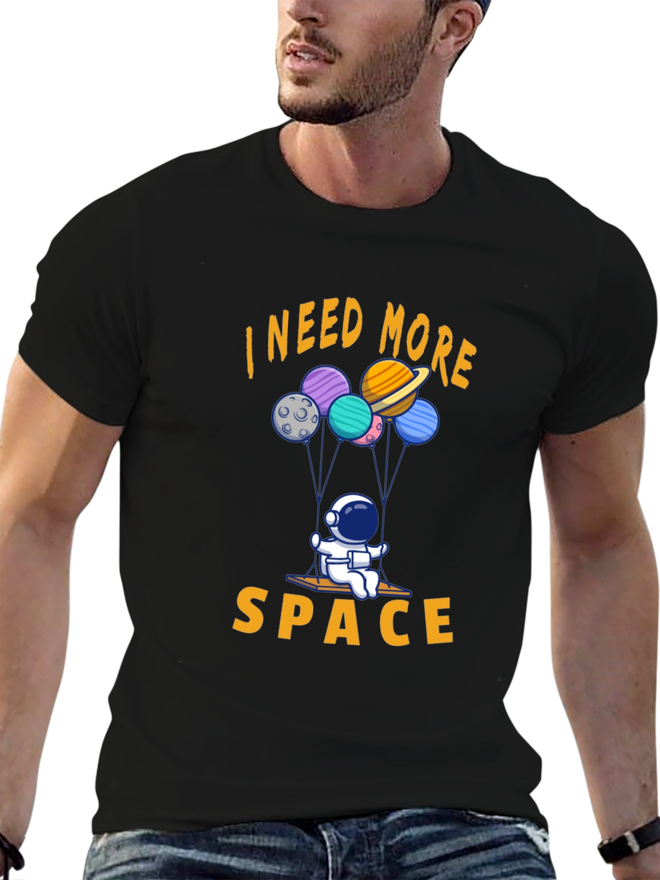 I Need More Space T-Shirt - Astronaut Design