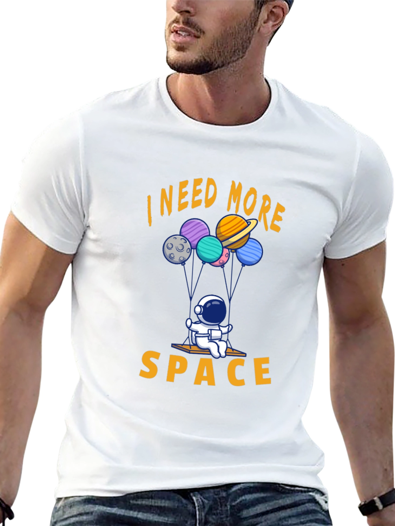 I Need More Space T-Shirt - Astronaut Design