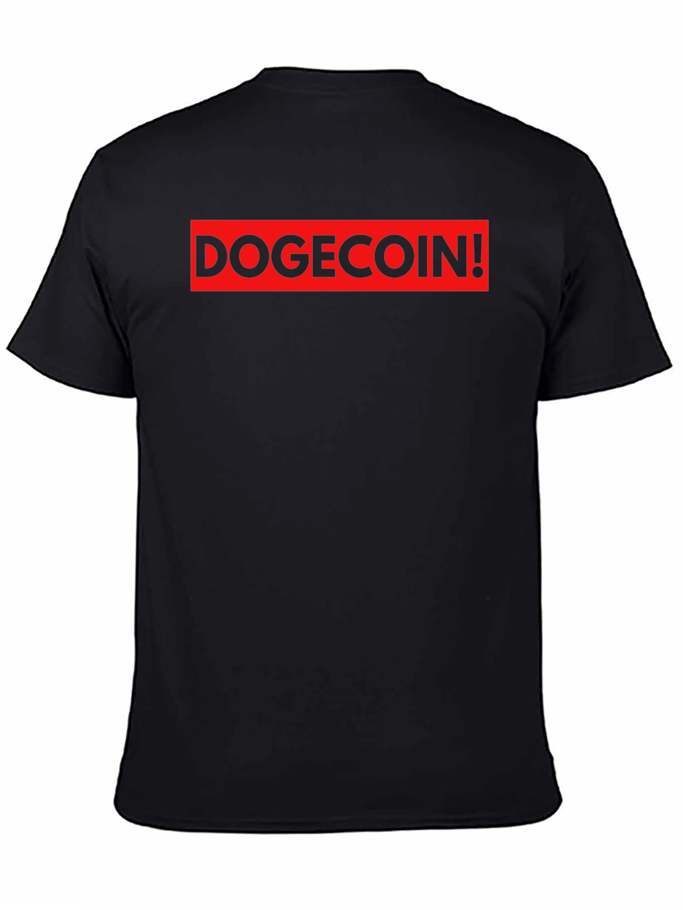 DogeCoin! Black T-Shirt - Meme Crypto Hype