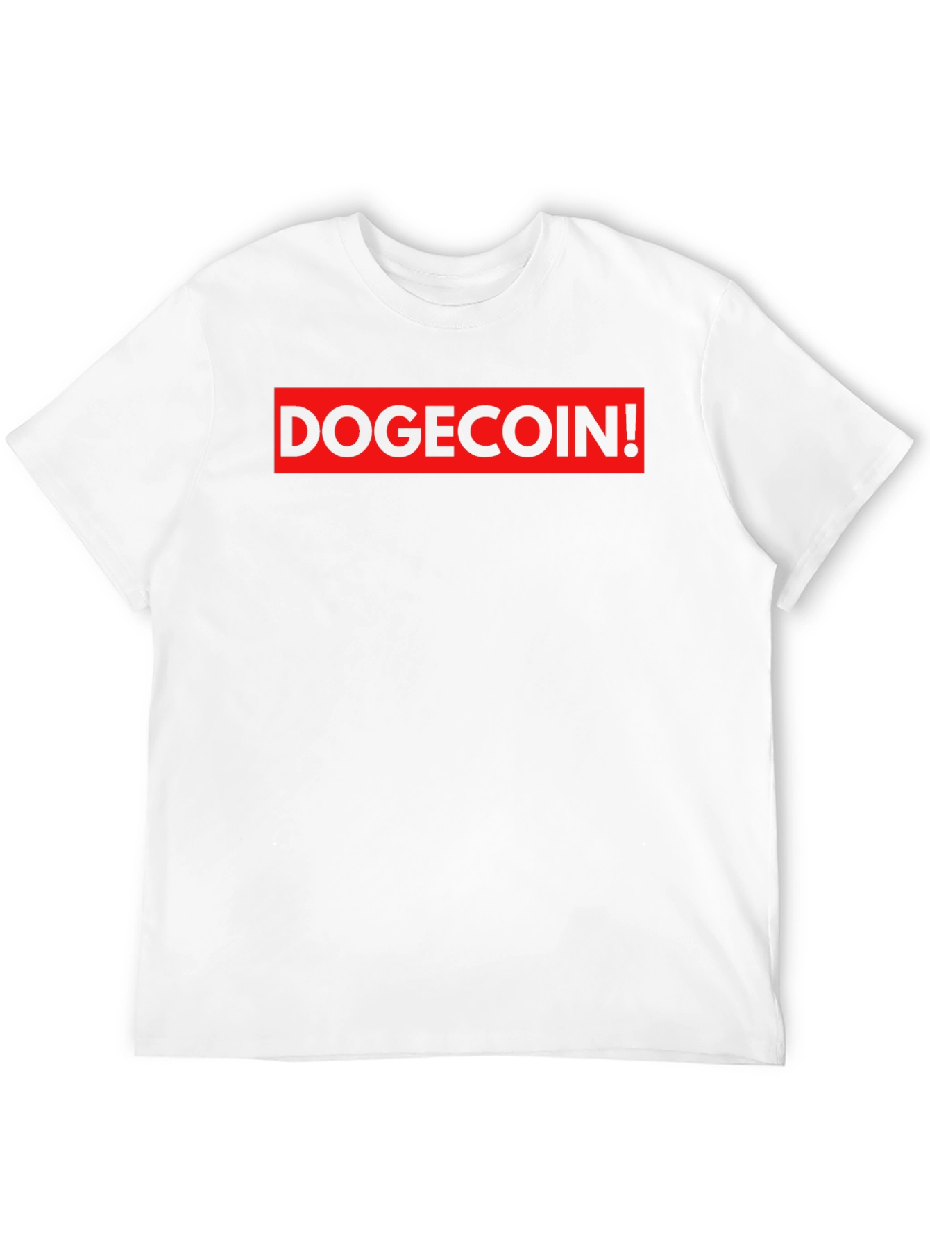 DogeCoin! Black T-Shirt - Meme Crypto Hype
