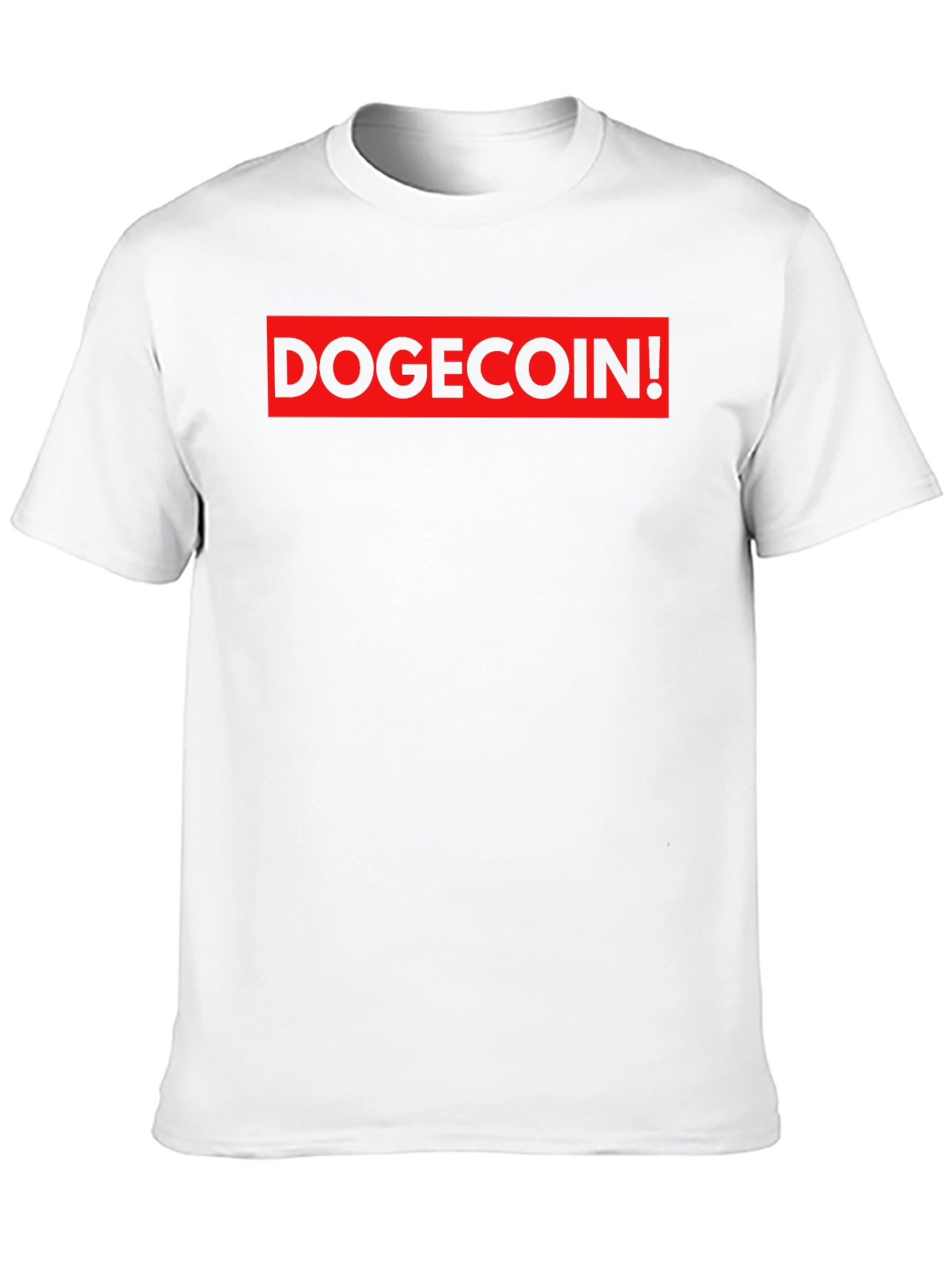 DogeCoin! Black T-Shirt - Meme Crypto Hype