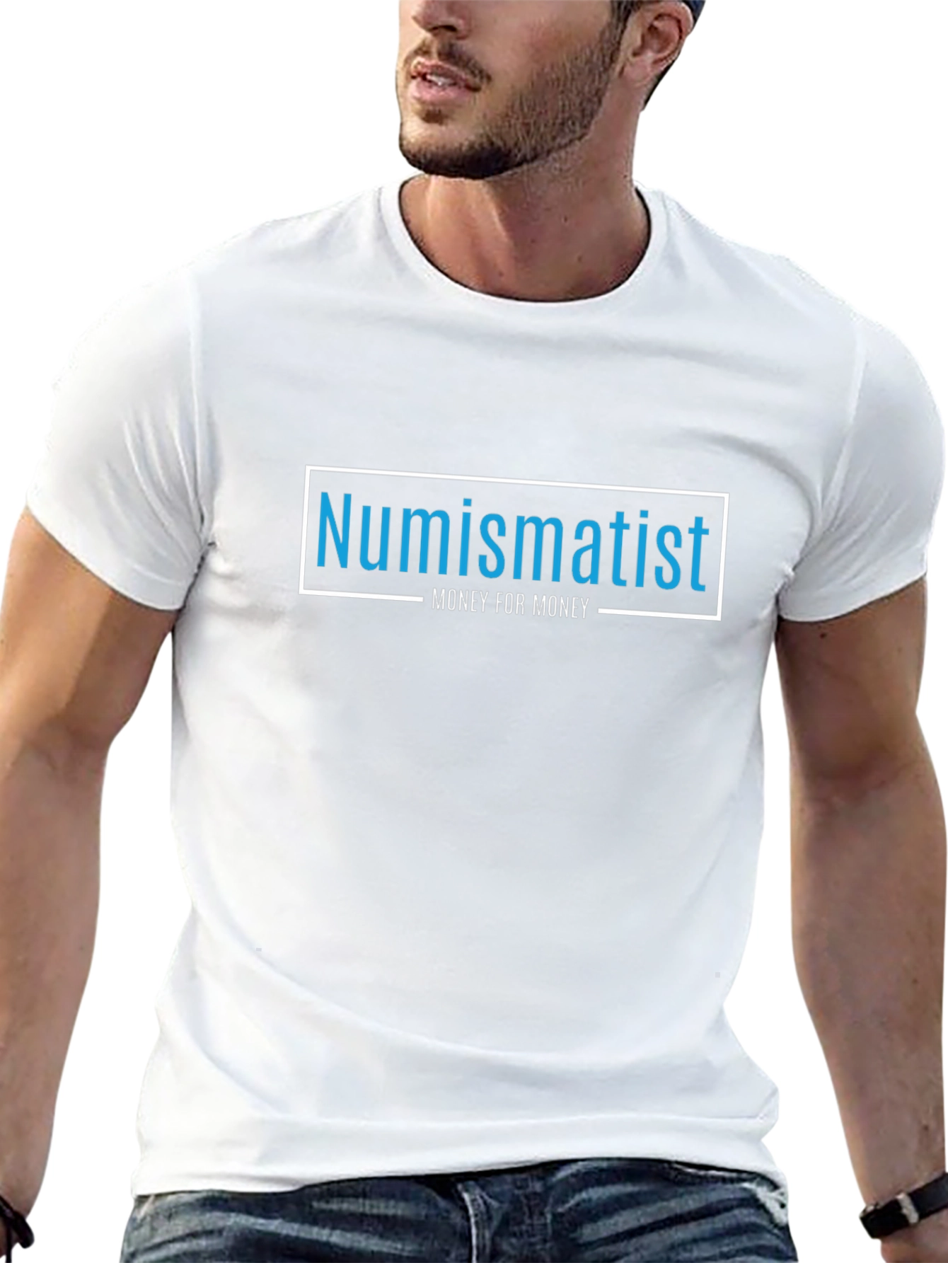 Numismatist - Money for Money - Black T-Shirt