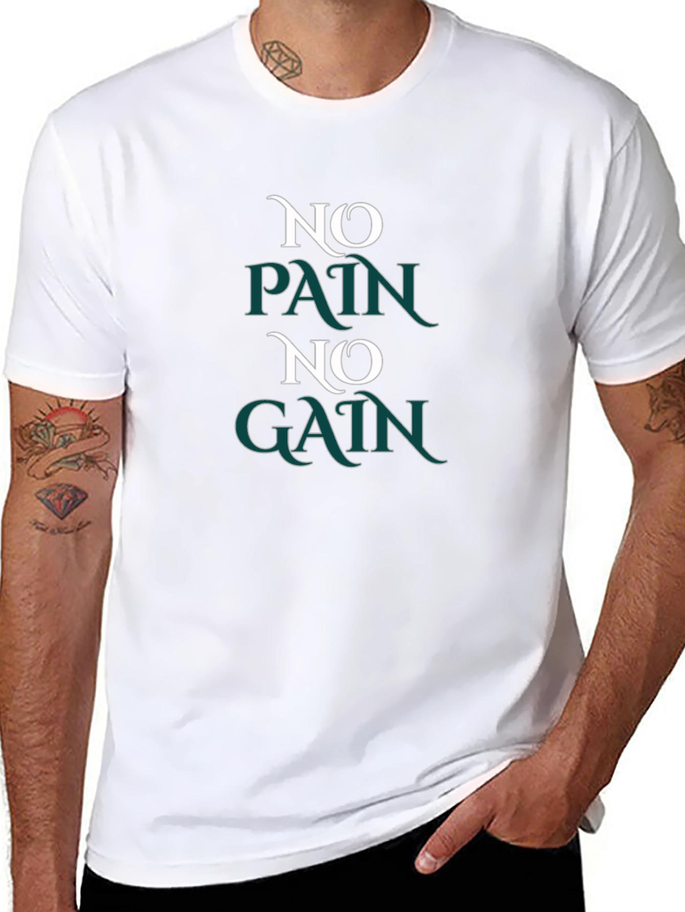 No Pain No Gain Graphic Tee