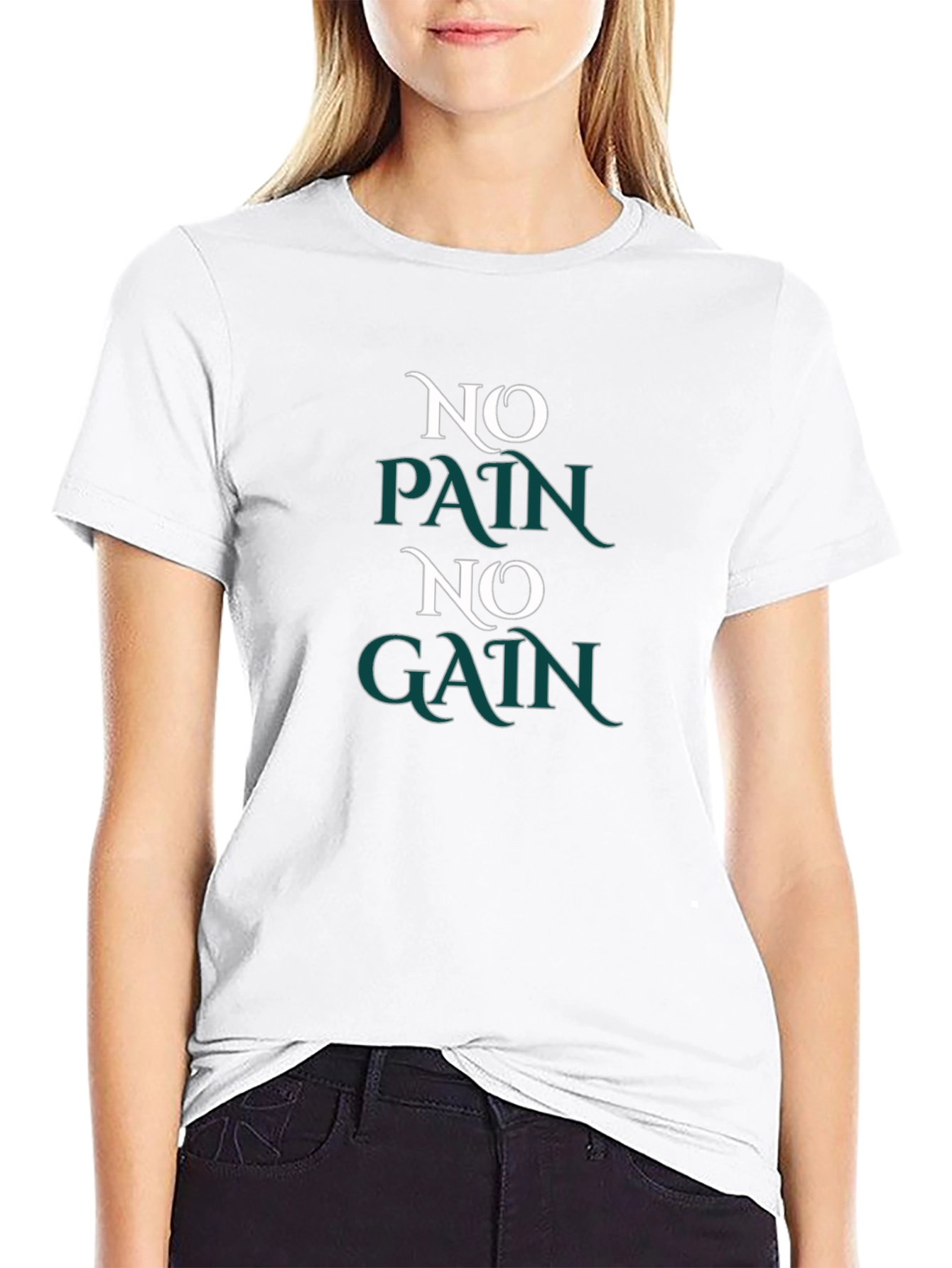 No Pain No Gain Graphic Tee
