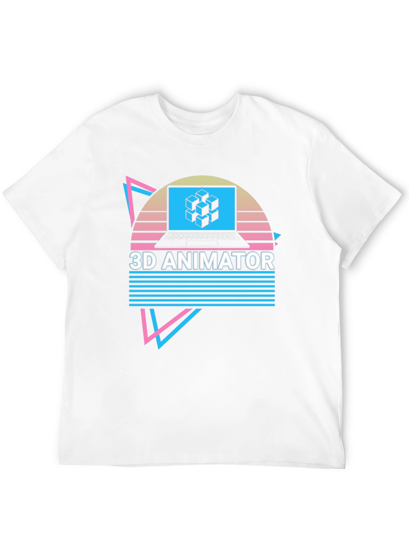 3D Animator Retro Style T-Shirt