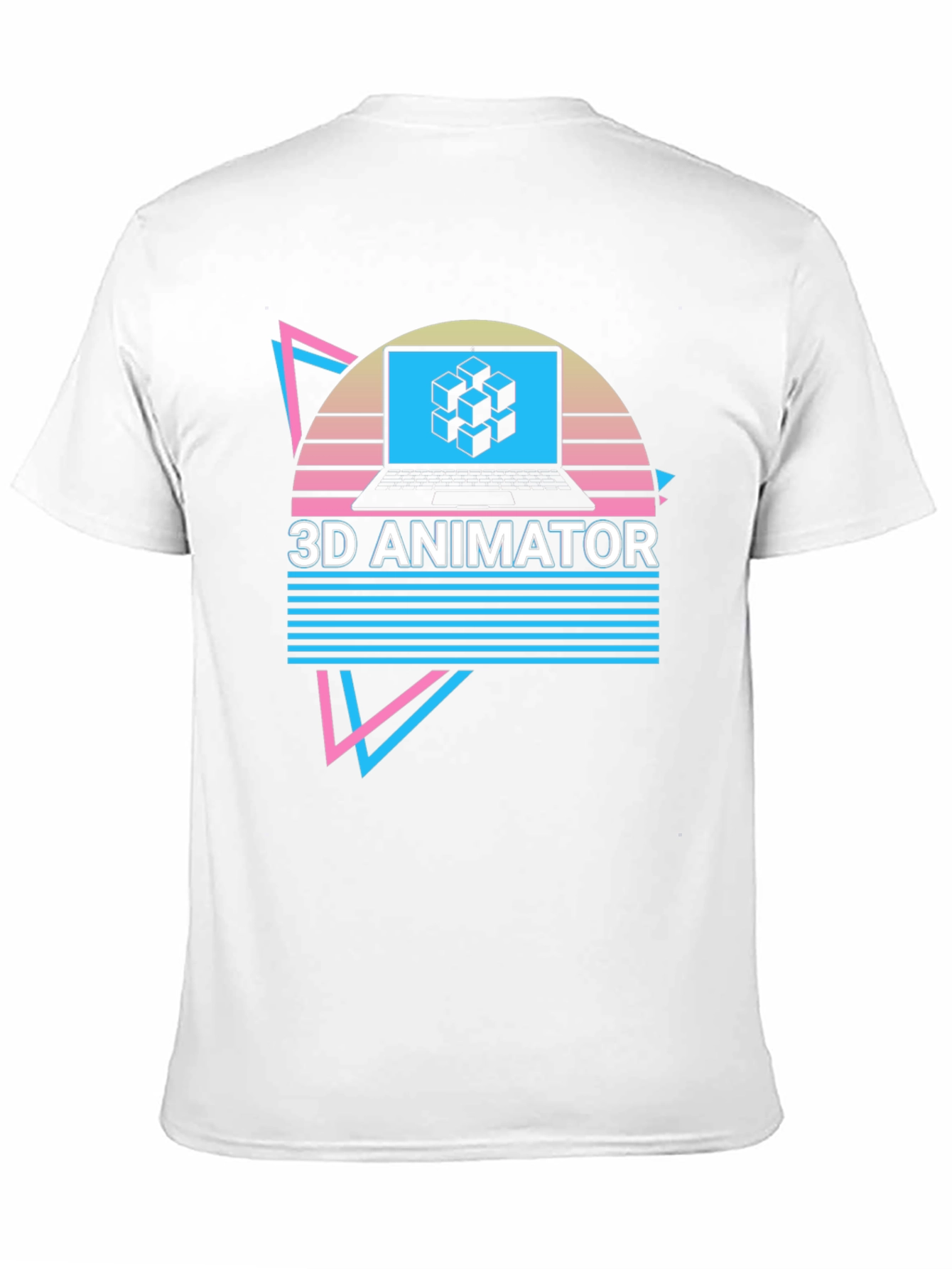 3D Animator Retro Style T-Shirt