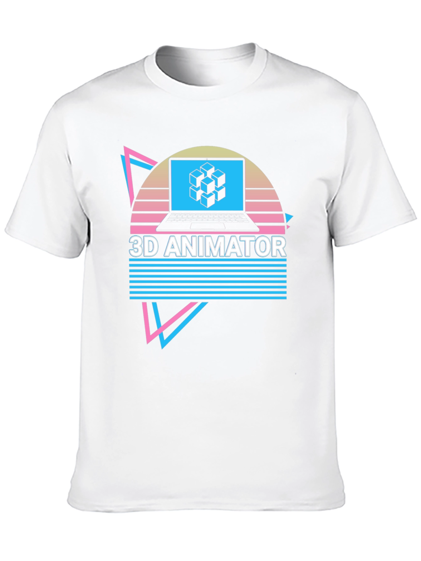 3D Animator Retro Style T-Shirt