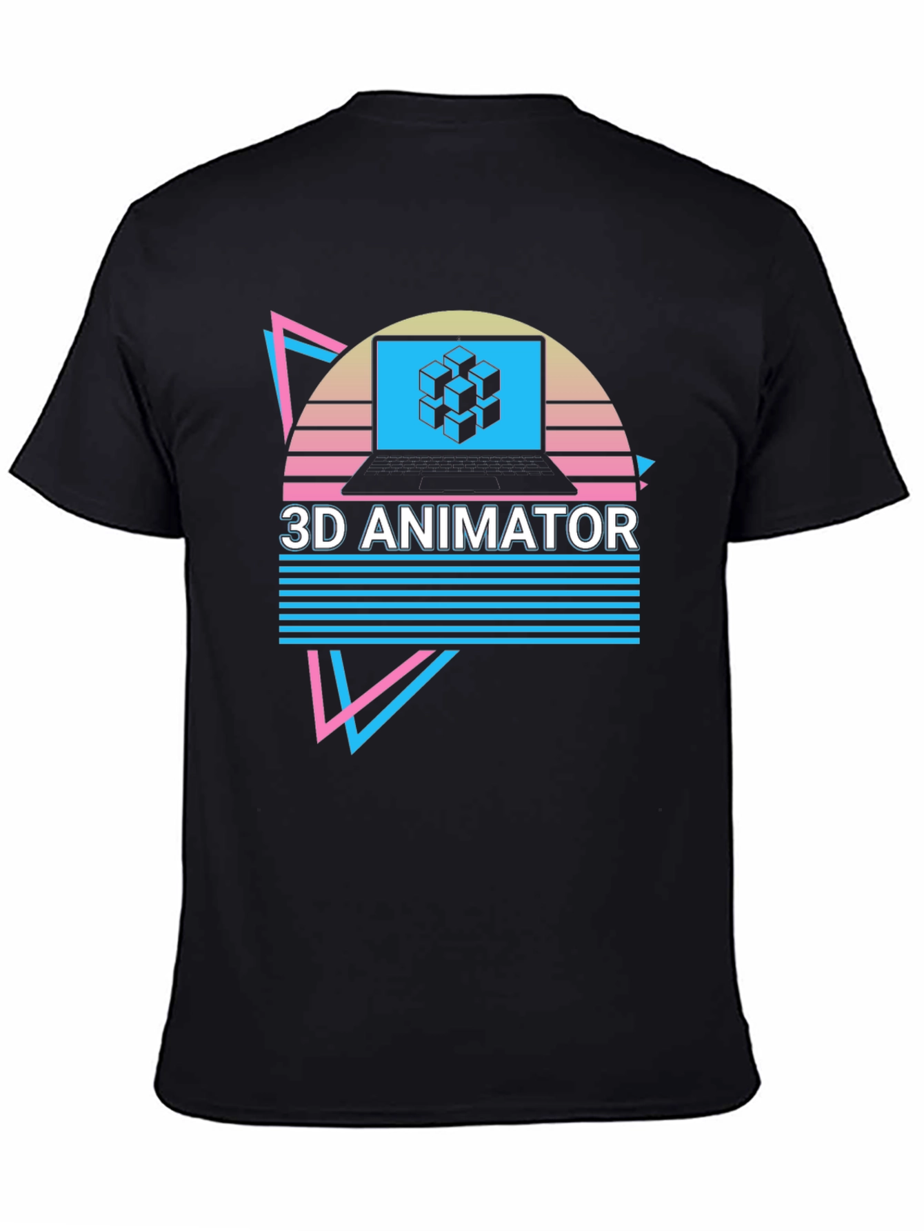 3D Animator Retro Style T-Shirt