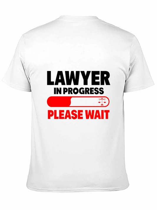Lawyer in Progress Funny T-Shirt - Future Attorney Gift