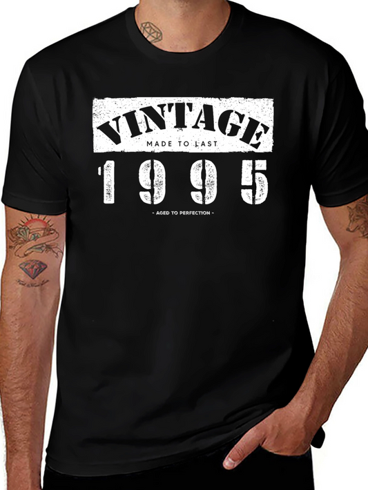 Vintage 1995 Aged to Perfection Graphic Tee
