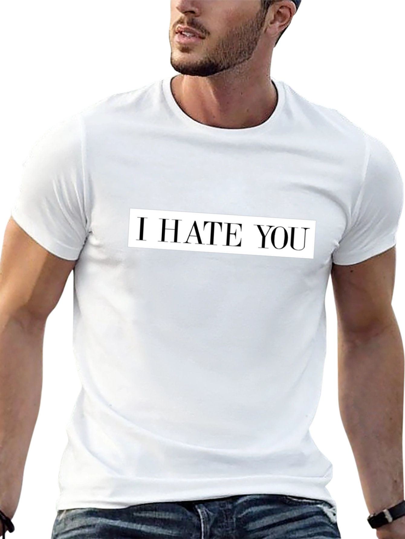 I Hate You Graphic Tee - Bold Statement T-Shirt