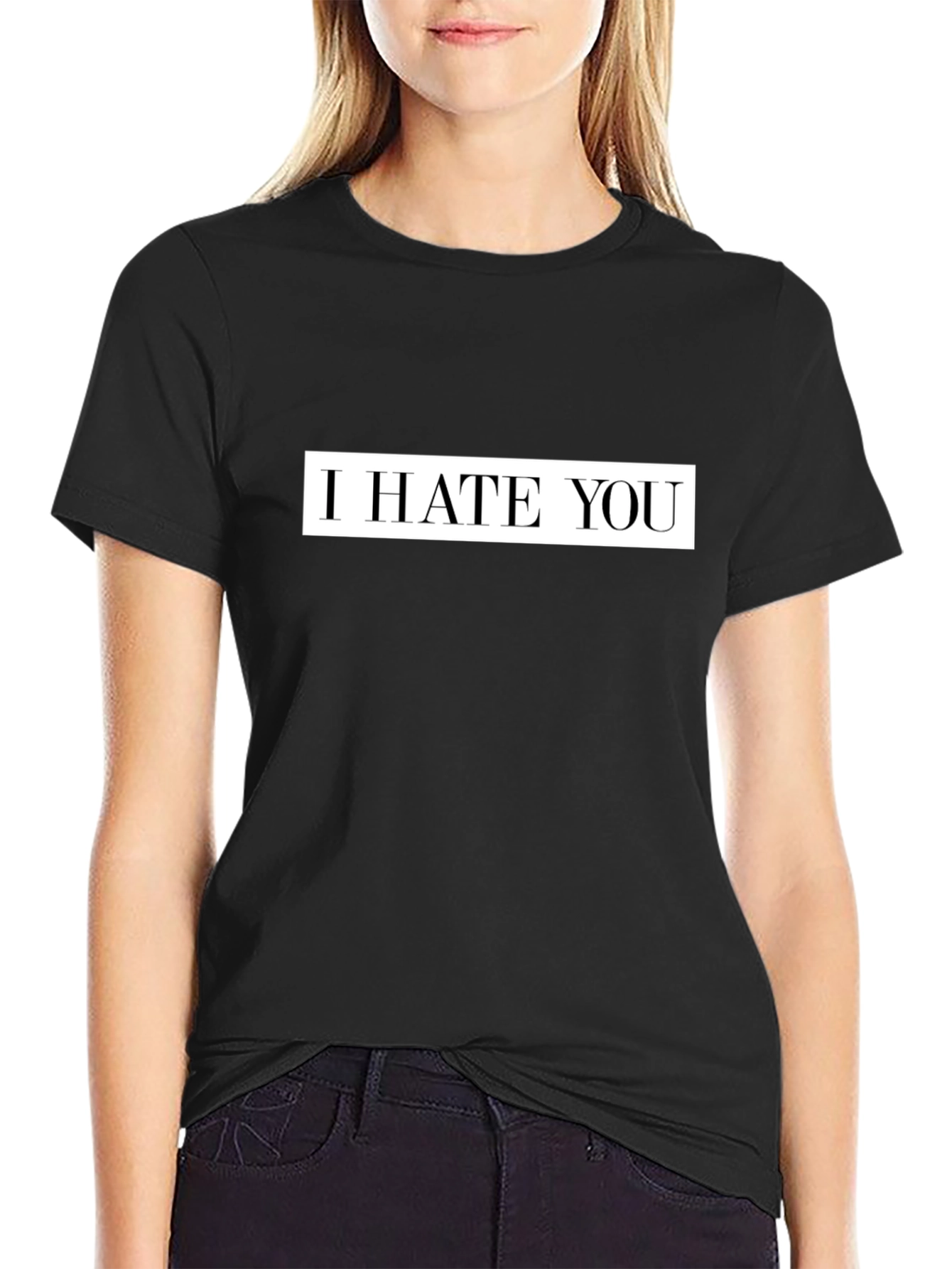 I Hate You Graphic Tee - Bold Statement T-Shirt