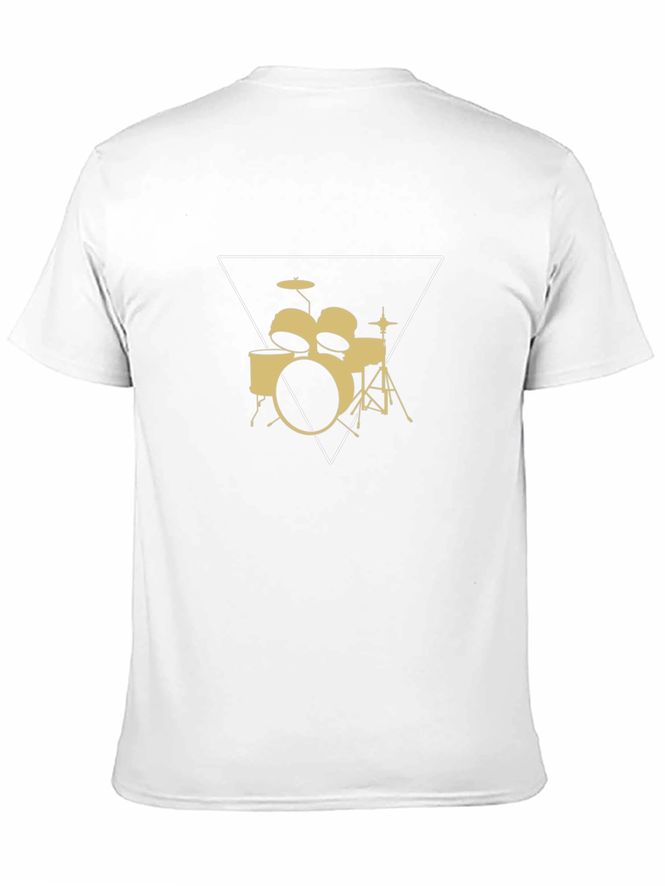 Drum Set Graphic Tee - Band Musician T-Shirt