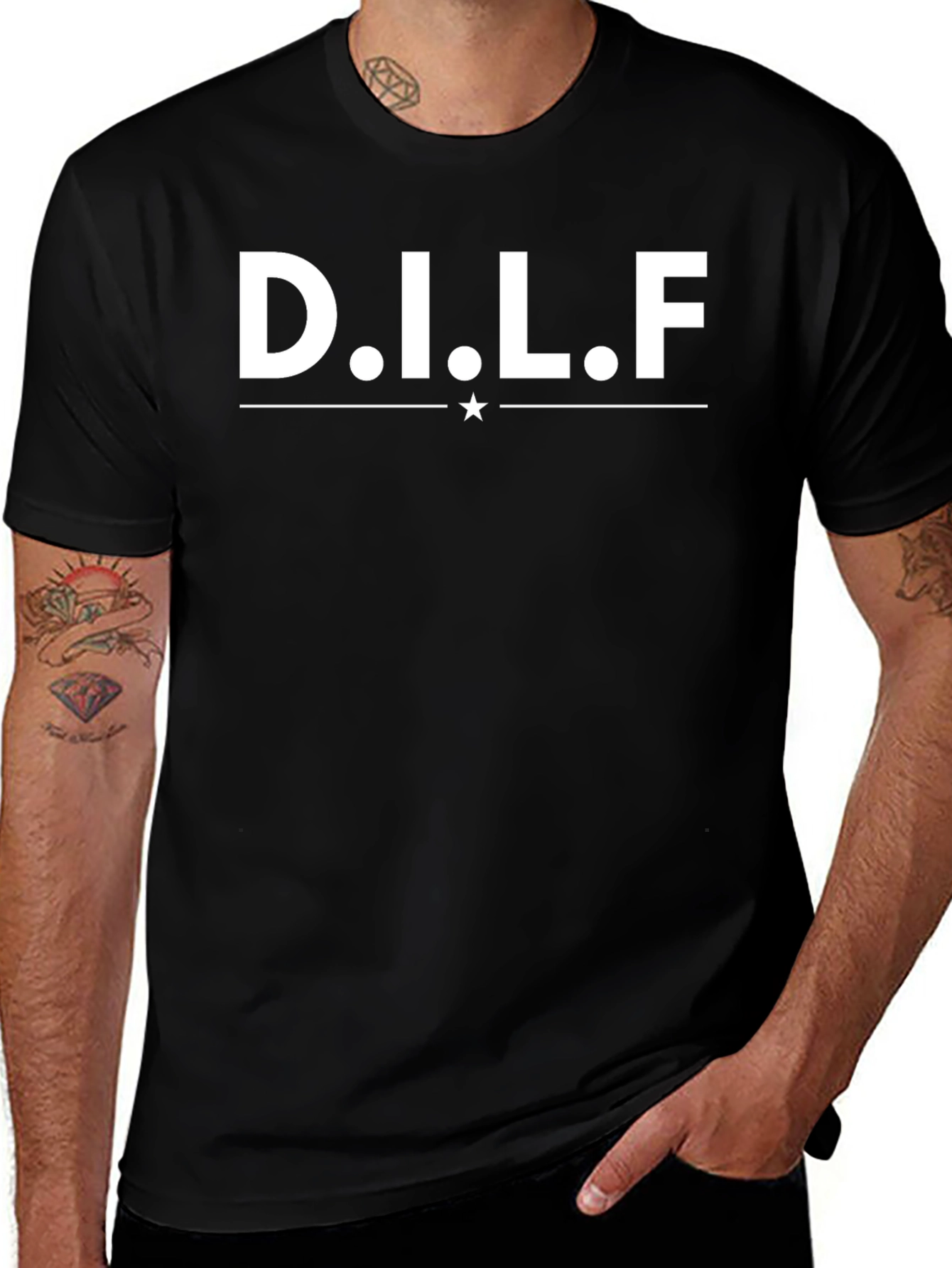 D.I.L.F. Graphic Tee - Adult Humor