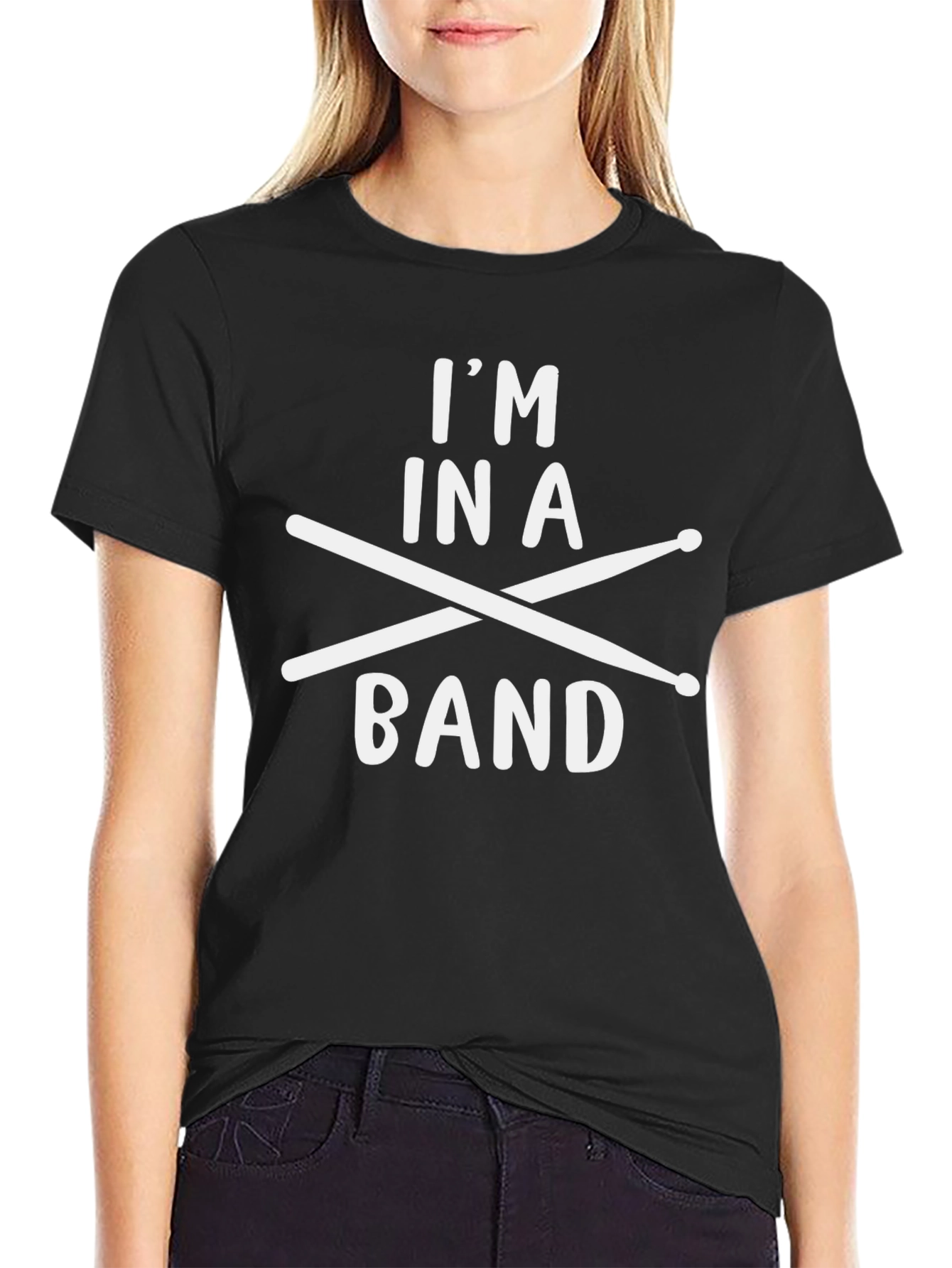 Im In A Band Drummer T-Shirt