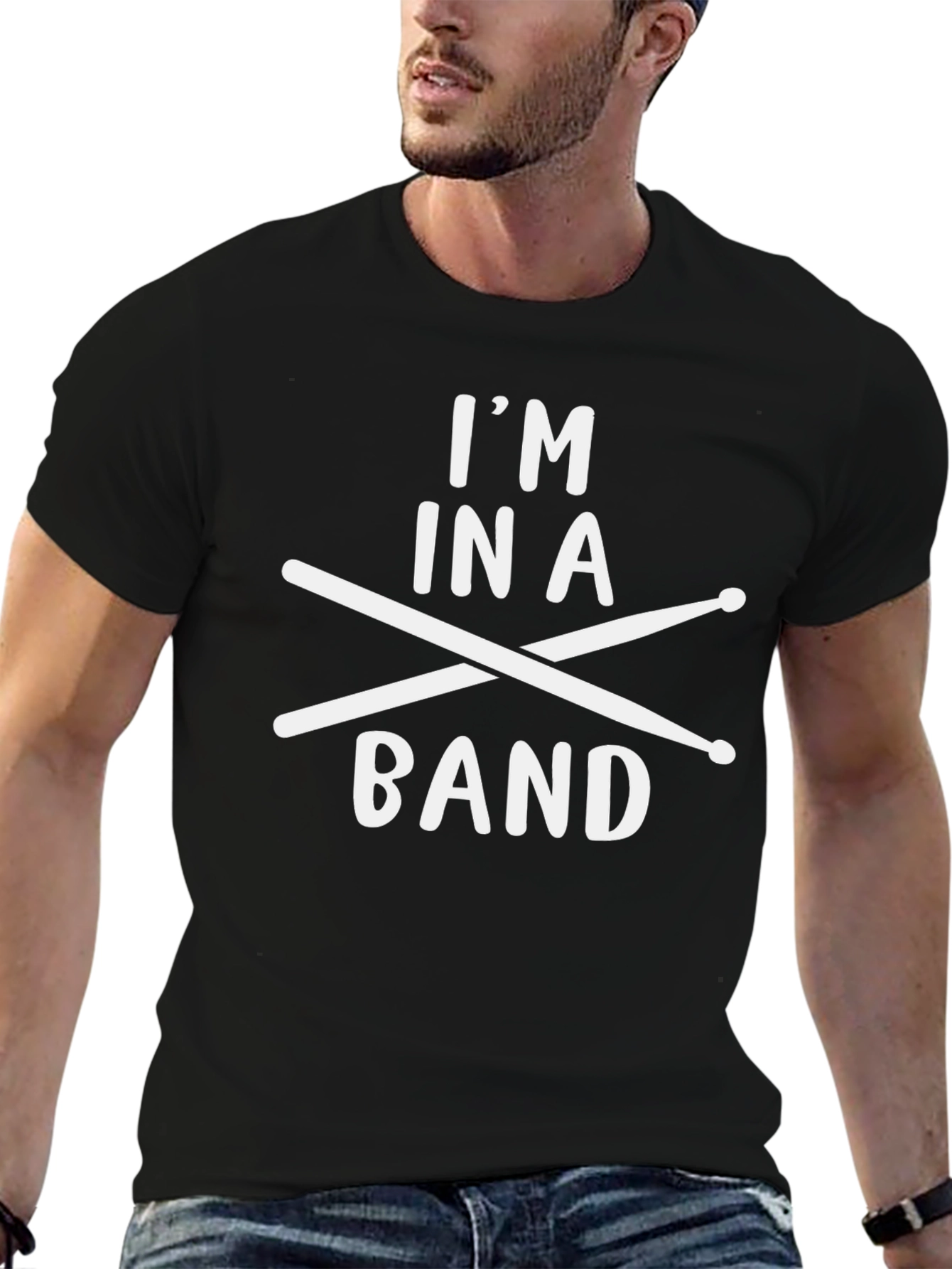 Im In A Band Drummer T-Shirt