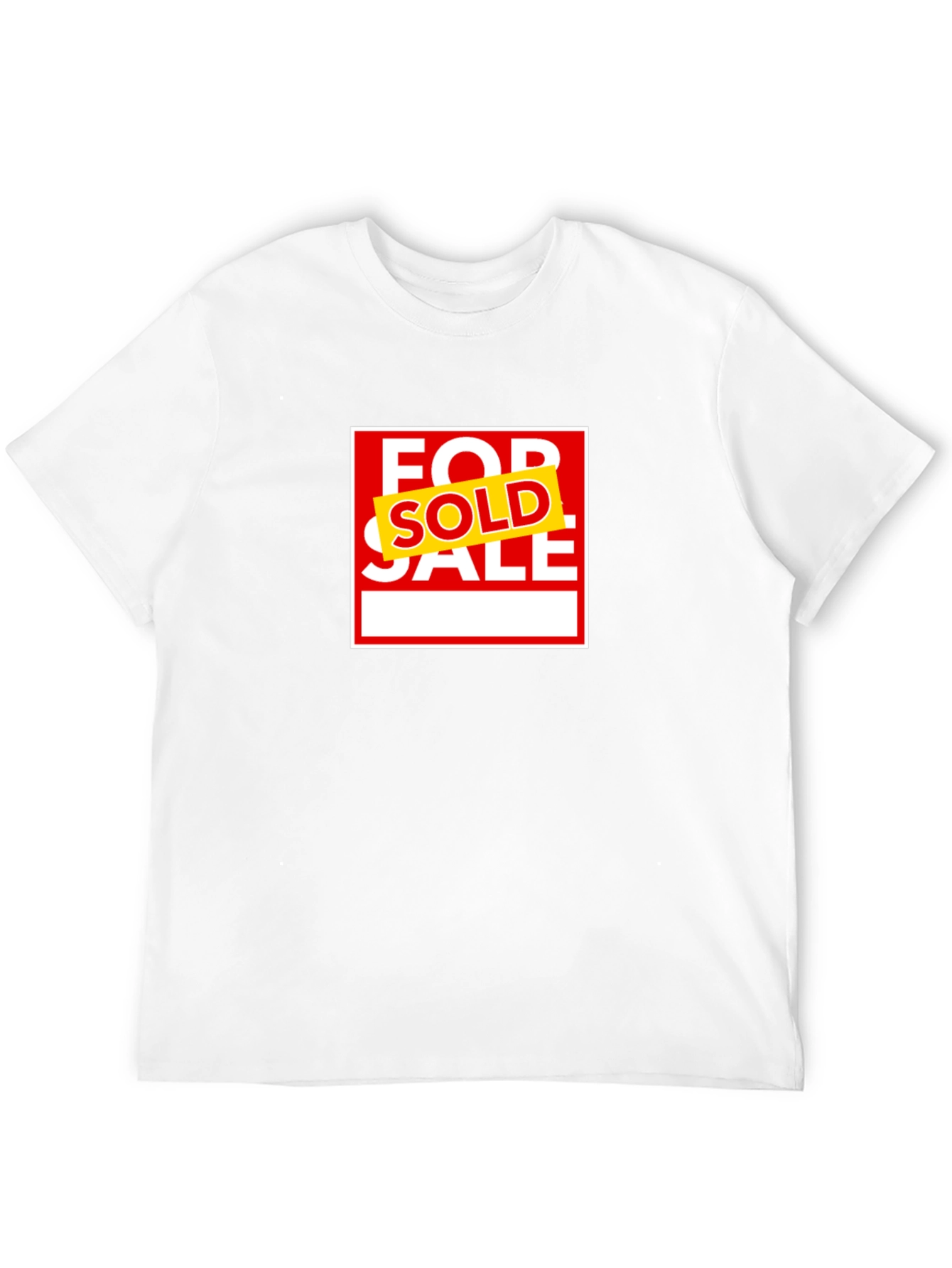 Sold Home T-Shirt: For Sale Sign Tee