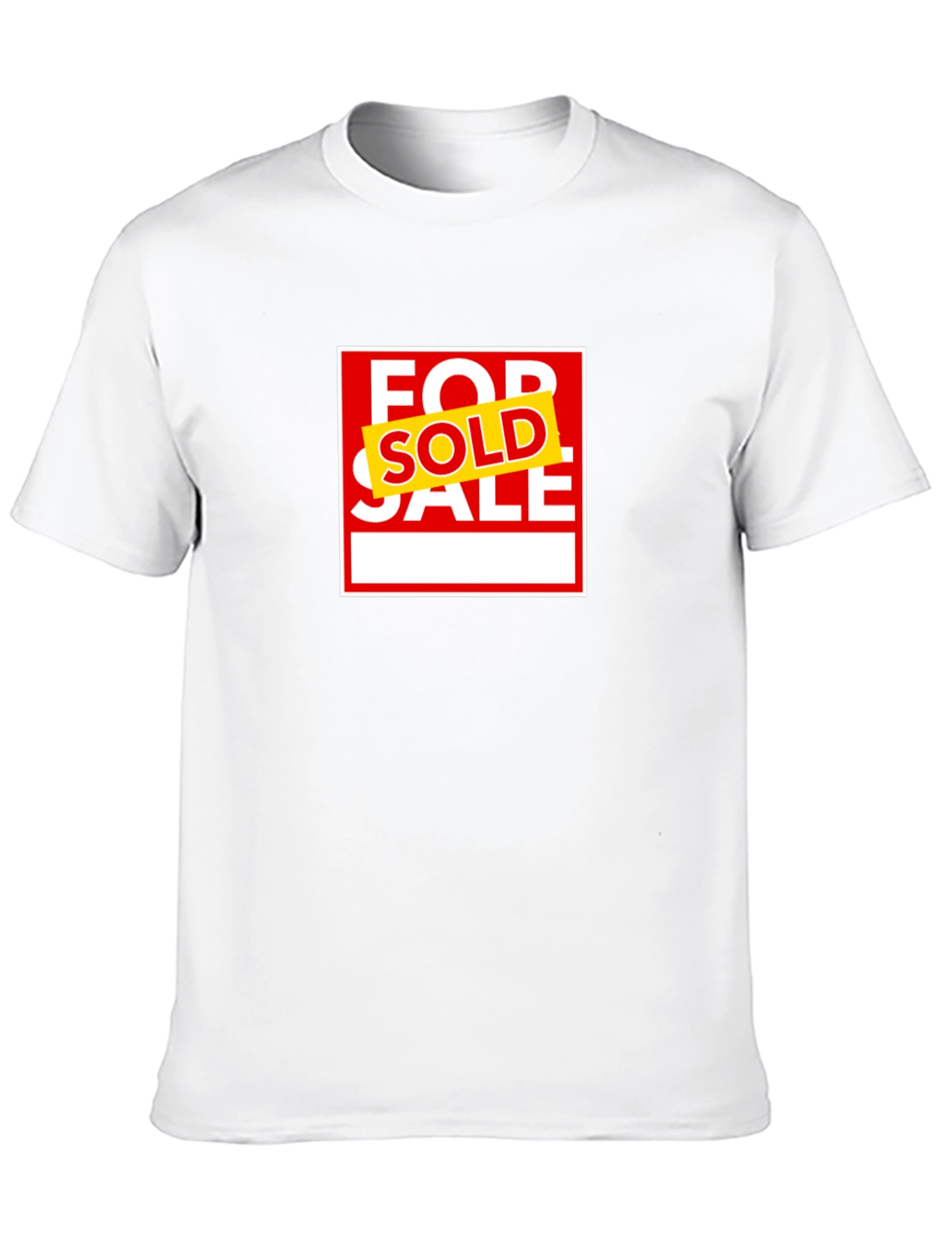 Sold Home T-Shirt: For Sale Sign Tee