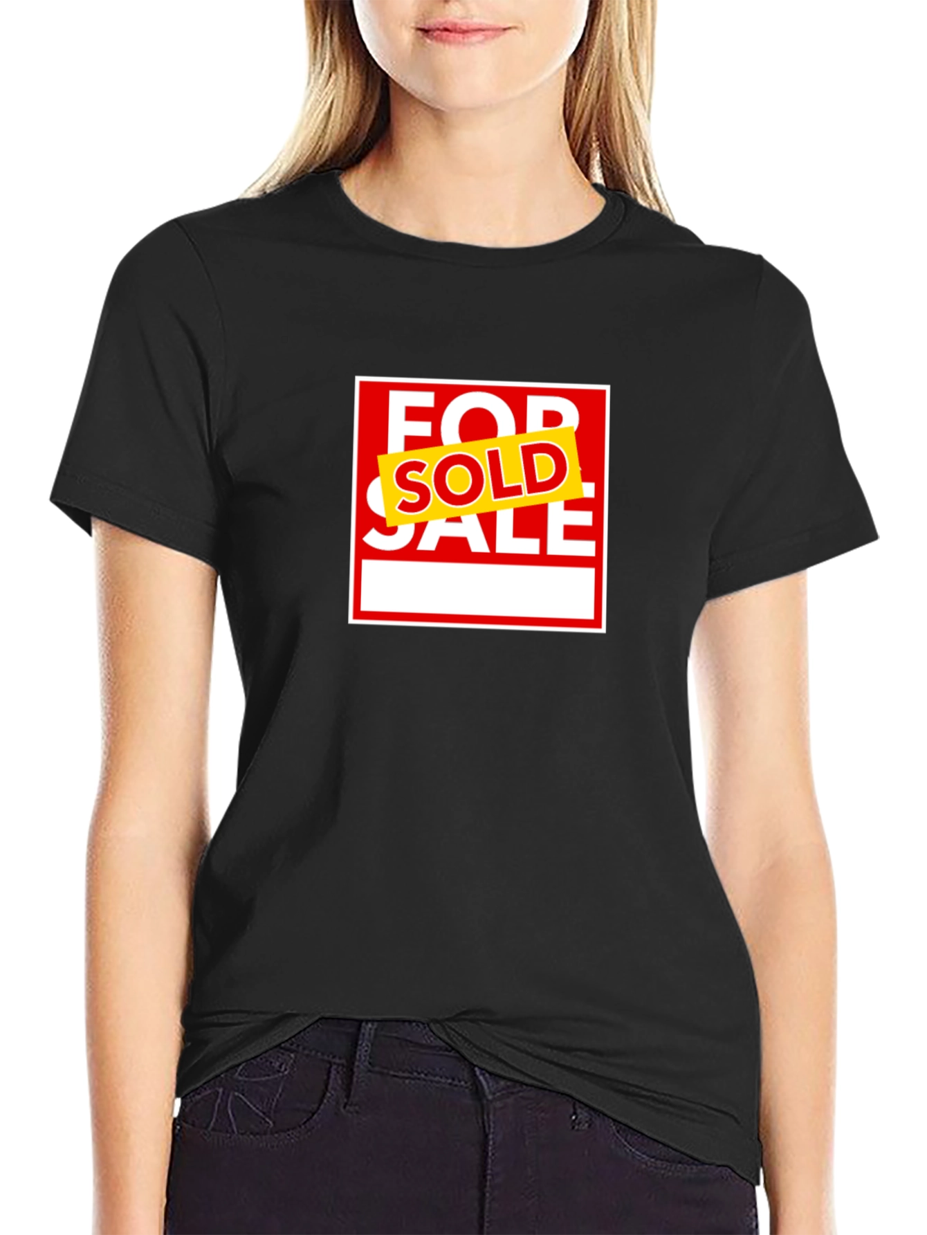 Sold Home T-Shirt: For Sale Sign Tee